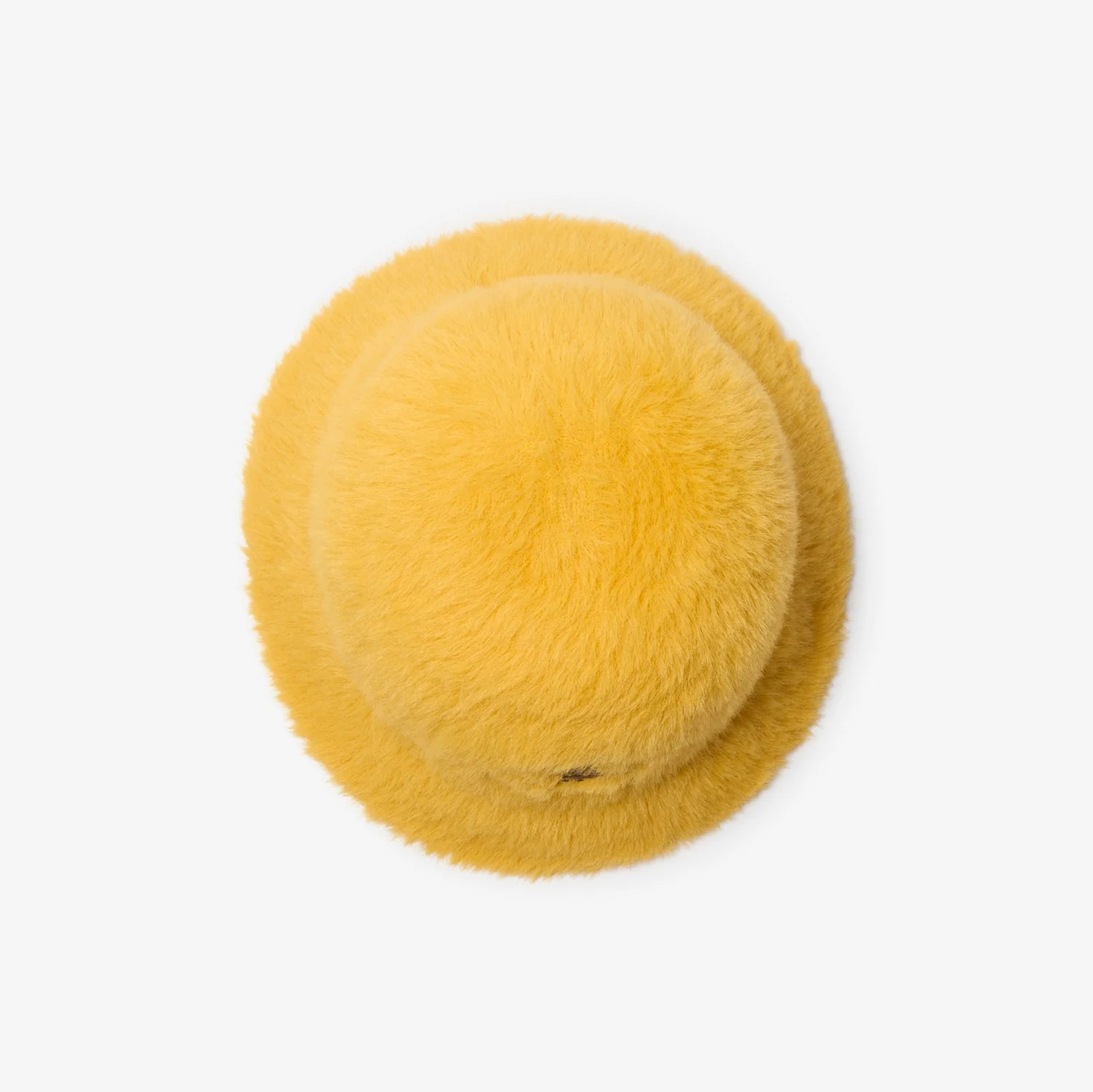 Knight Stamp Faux Fur Bucket Hat - Image 4