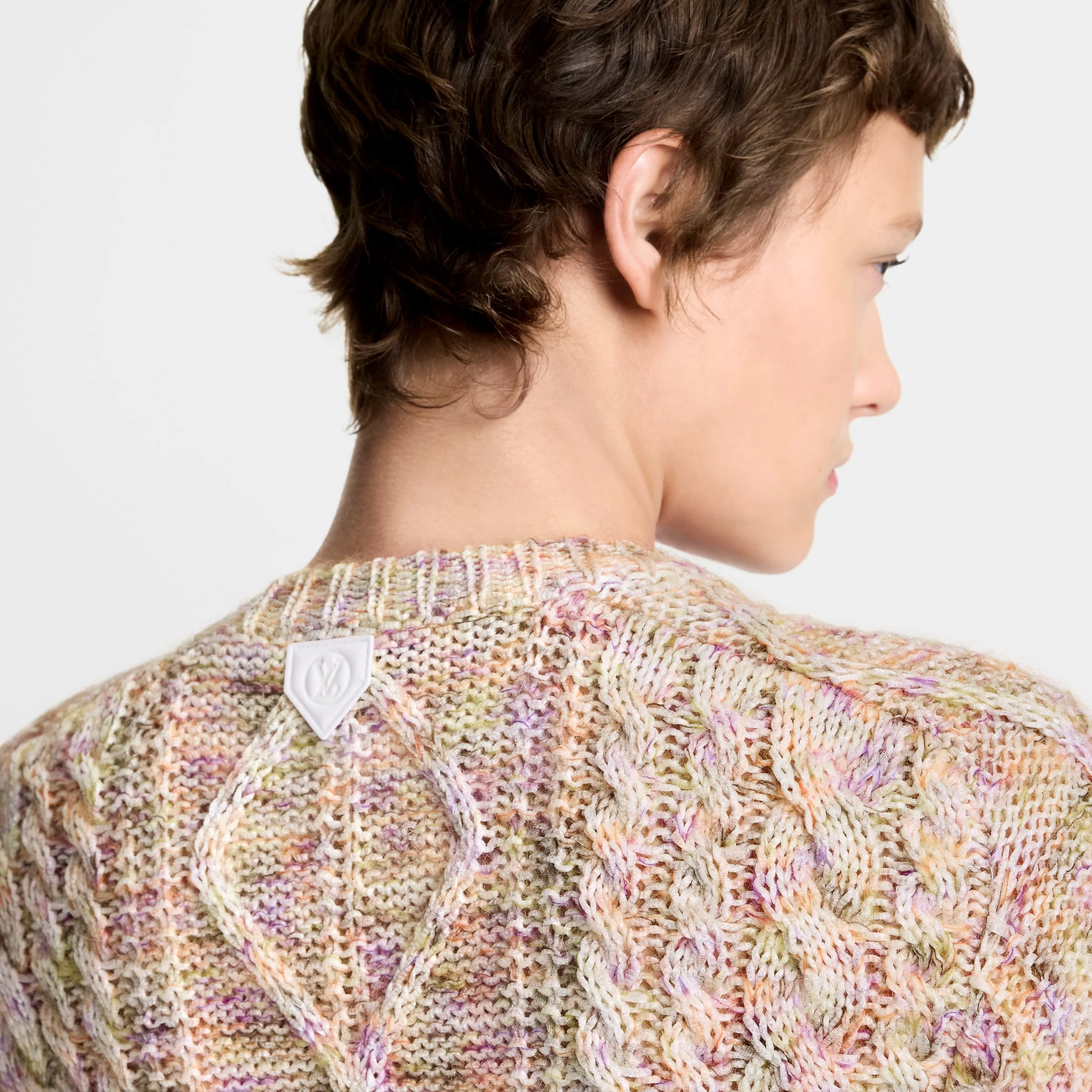 Knitted Flower-Front Jumper - Image 4