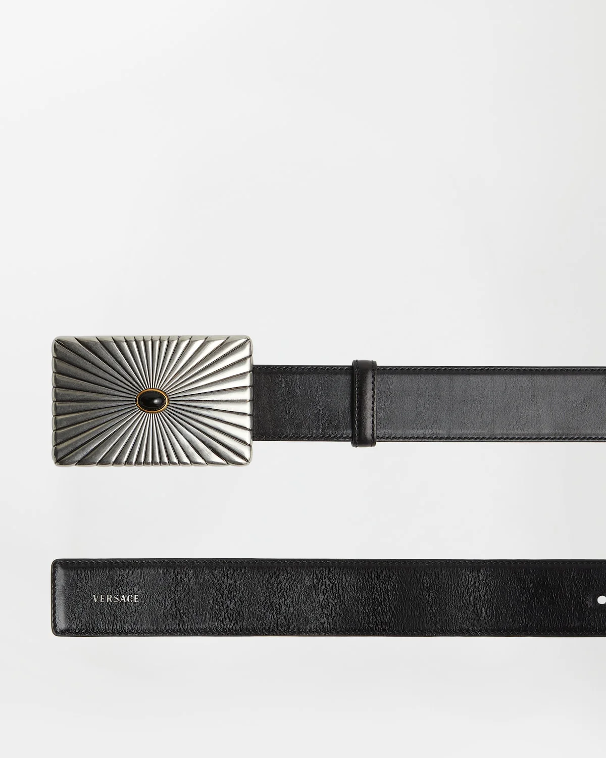 Leather Belt 4 cm - Image 3