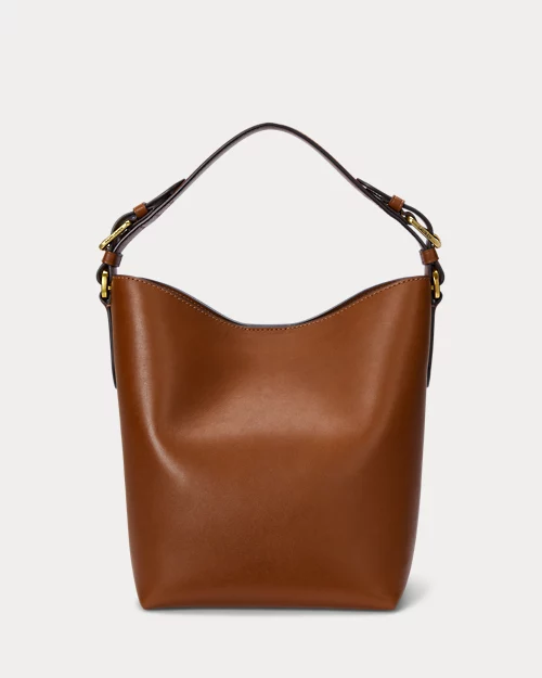 Leather Medium Witley Bucket Bag - Image 11