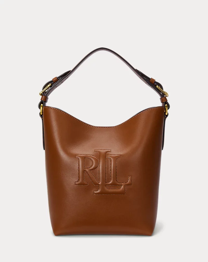 Leather Medium Witley Bucket Bag - Image 12