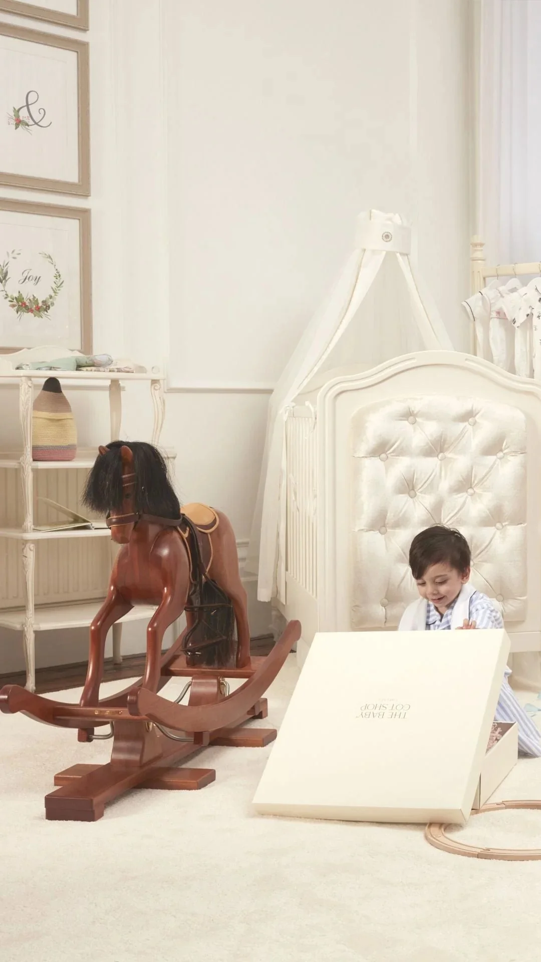 Luxury Rocking Horse - Mahogany - Image 2