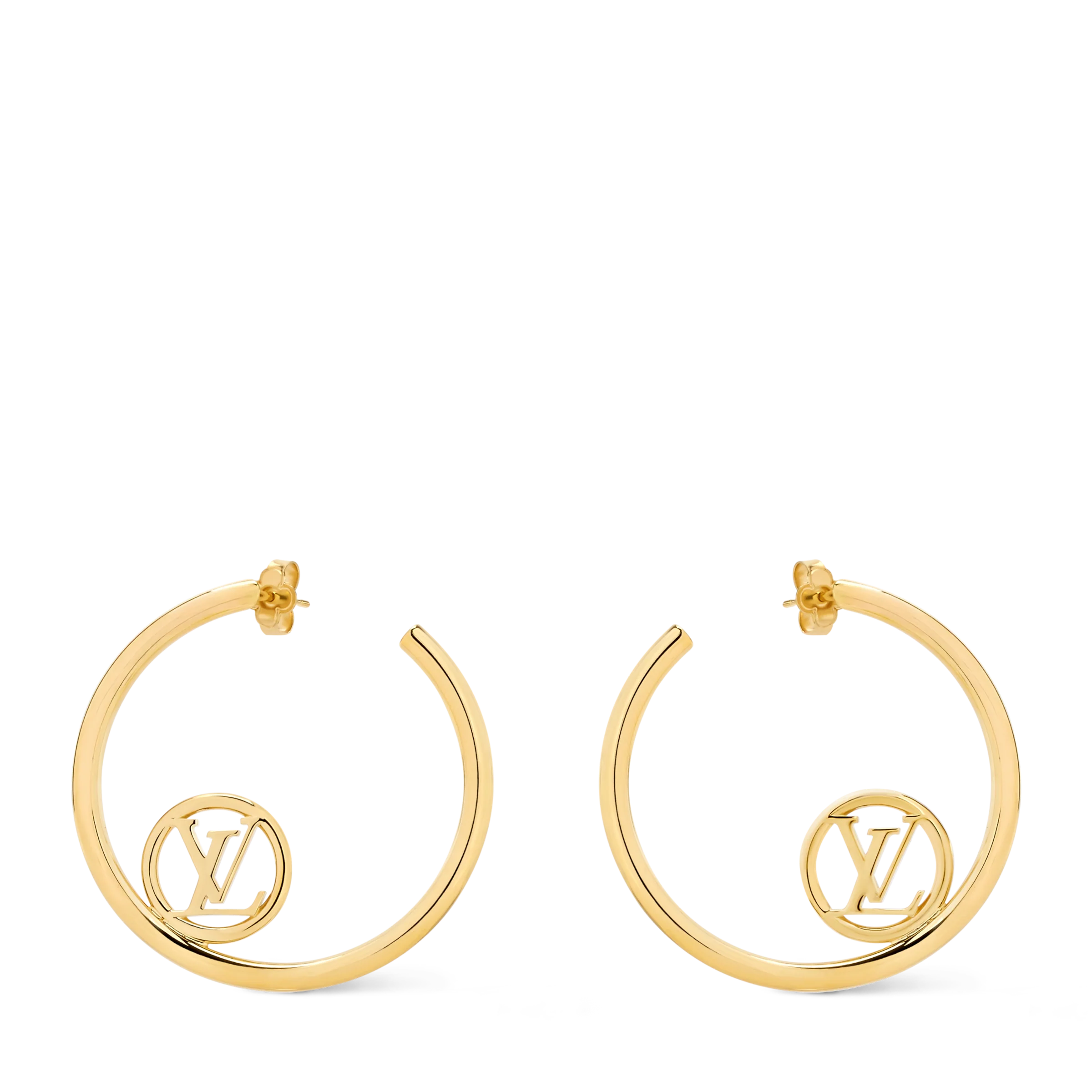 LV Loop Earrings - Image 3