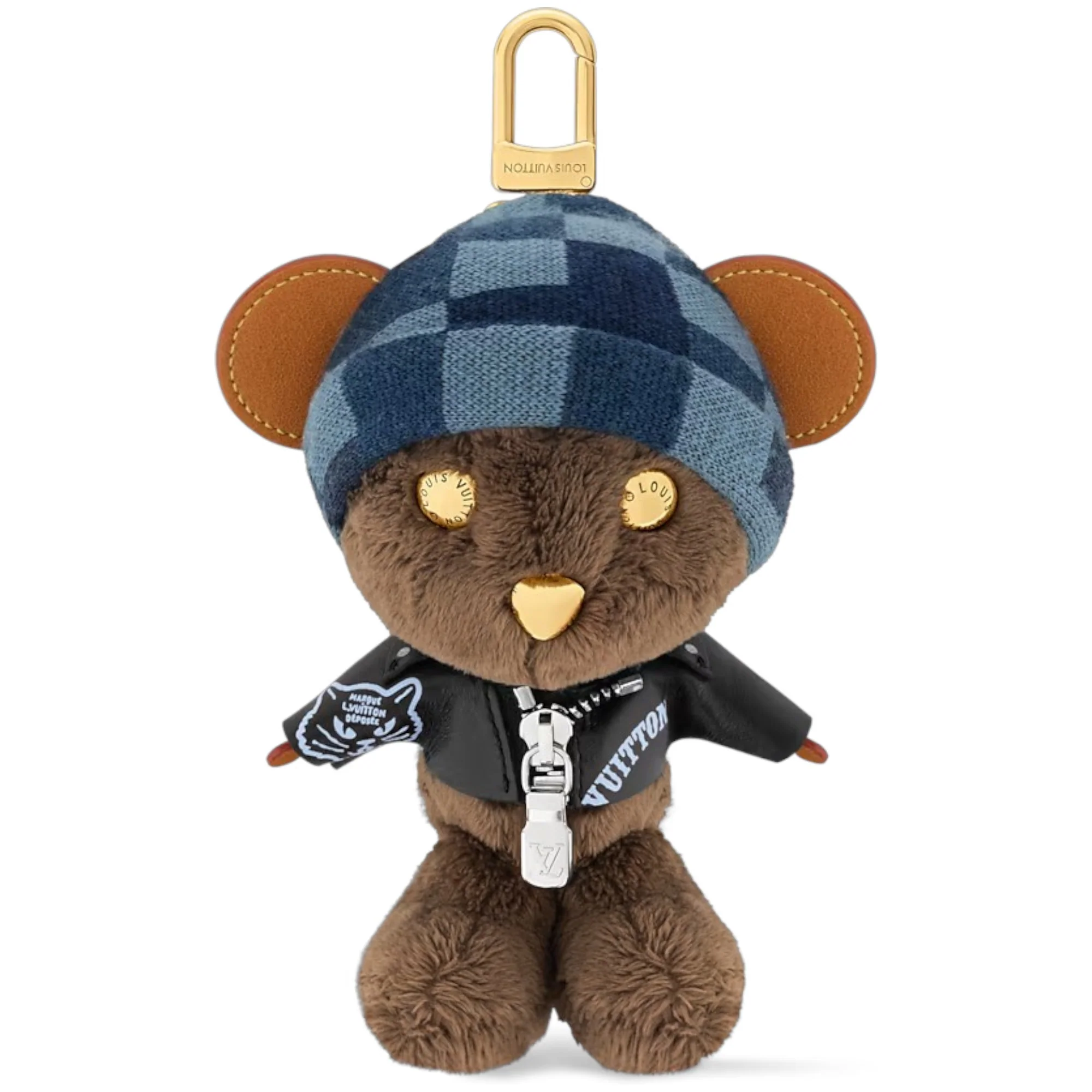 LV Louis Bear Bag Charm - Image 6
