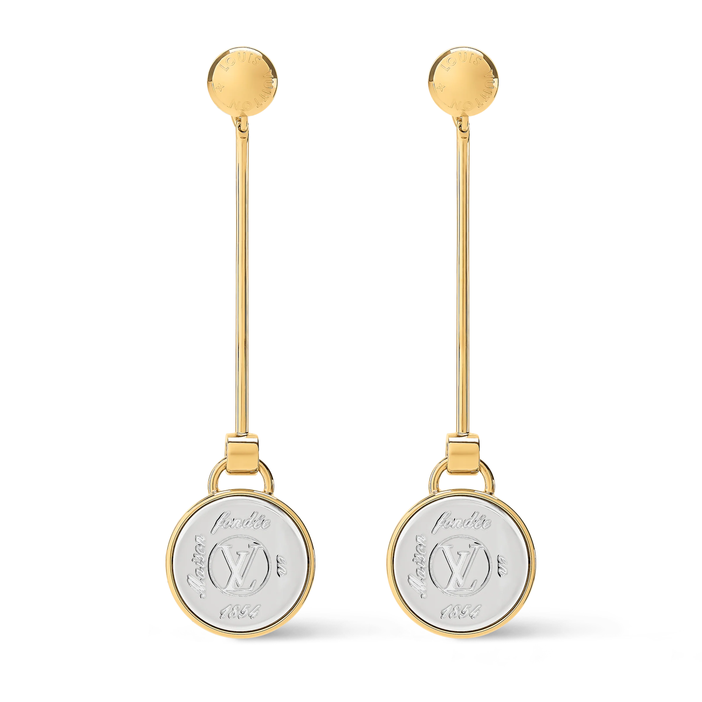 LV Signet Earrings