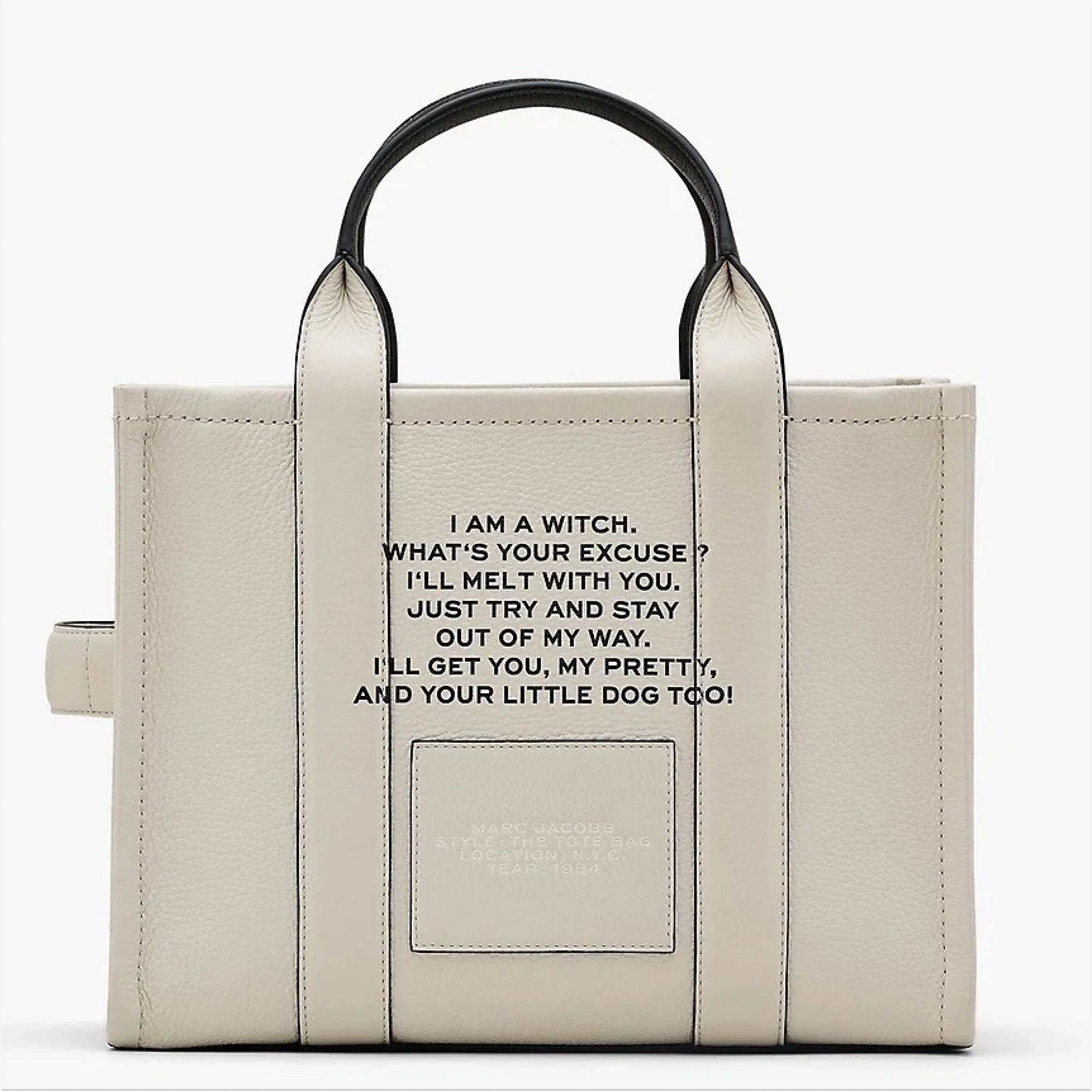 Marc Jacob’s The Wicked Witch Leather Medium Tote Bag - Image 2