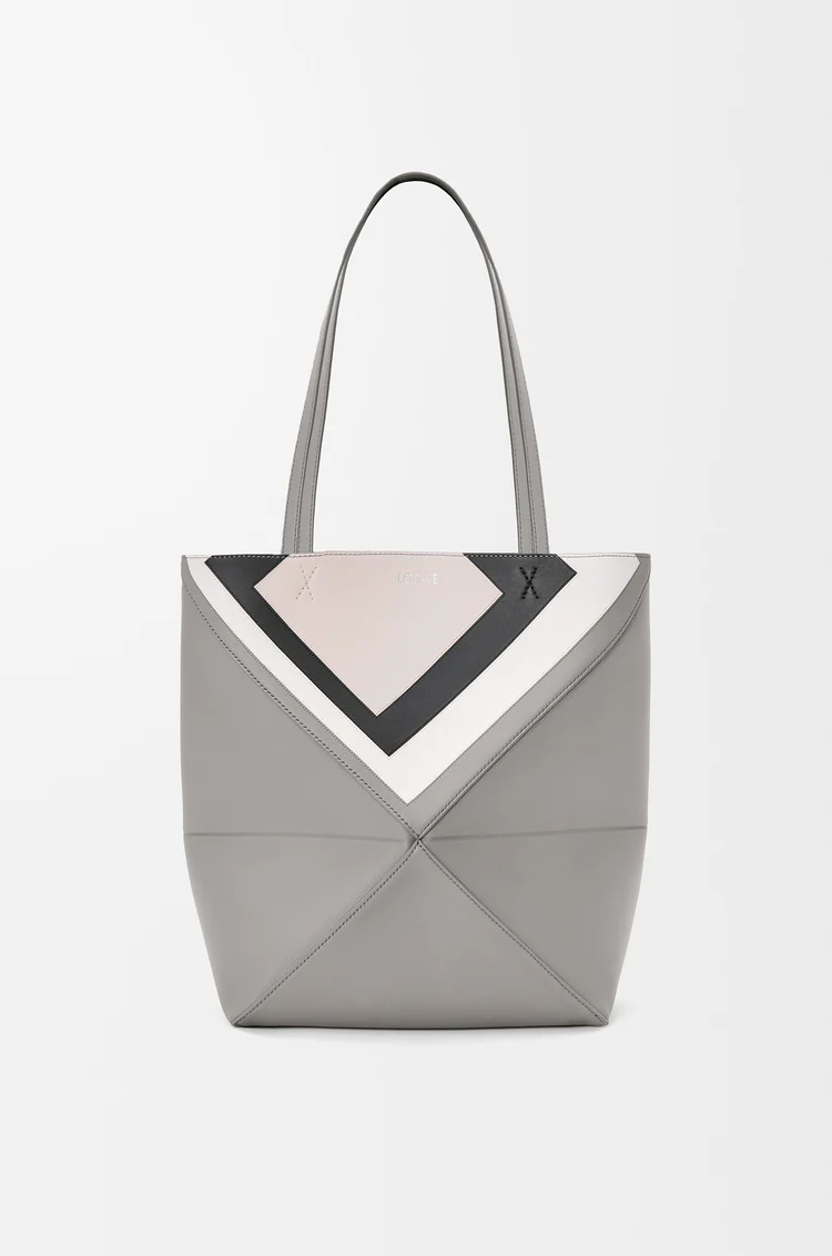 Medium Puzzle Fold Tote In Nappa Calfskin - Image 5