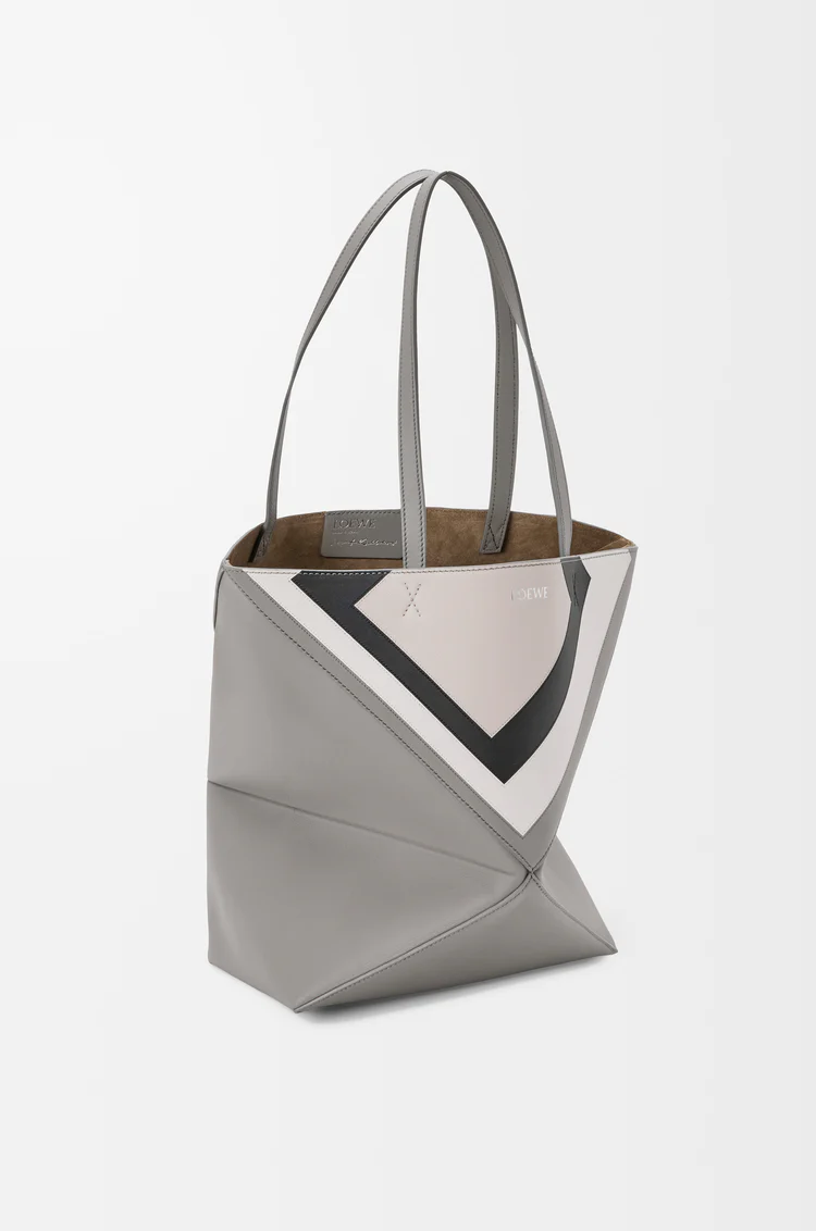 Medium Puzzle Fold Tote In Nappa Calfskin - Image 7
