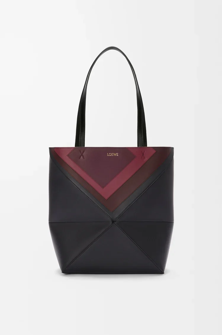 Medium Puzzle Fold Tote In Nappa Calfskin - Image 9