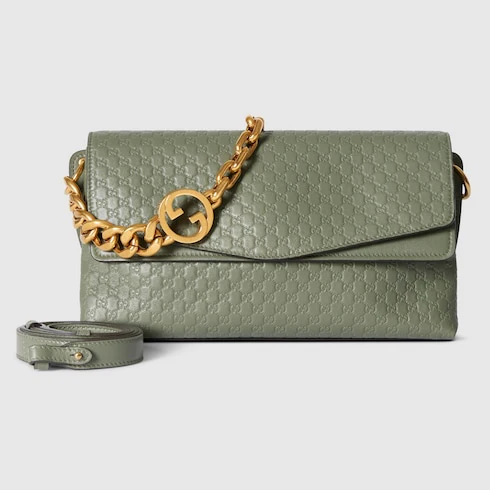 Medium Shoulder Bag With Chain - Image 10