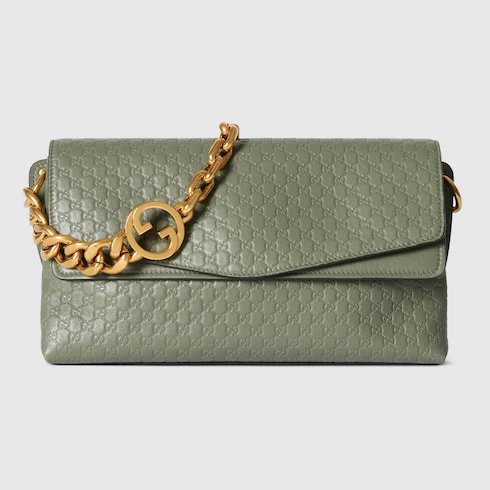 Medium Shoulder Bag With Chain - Image 16