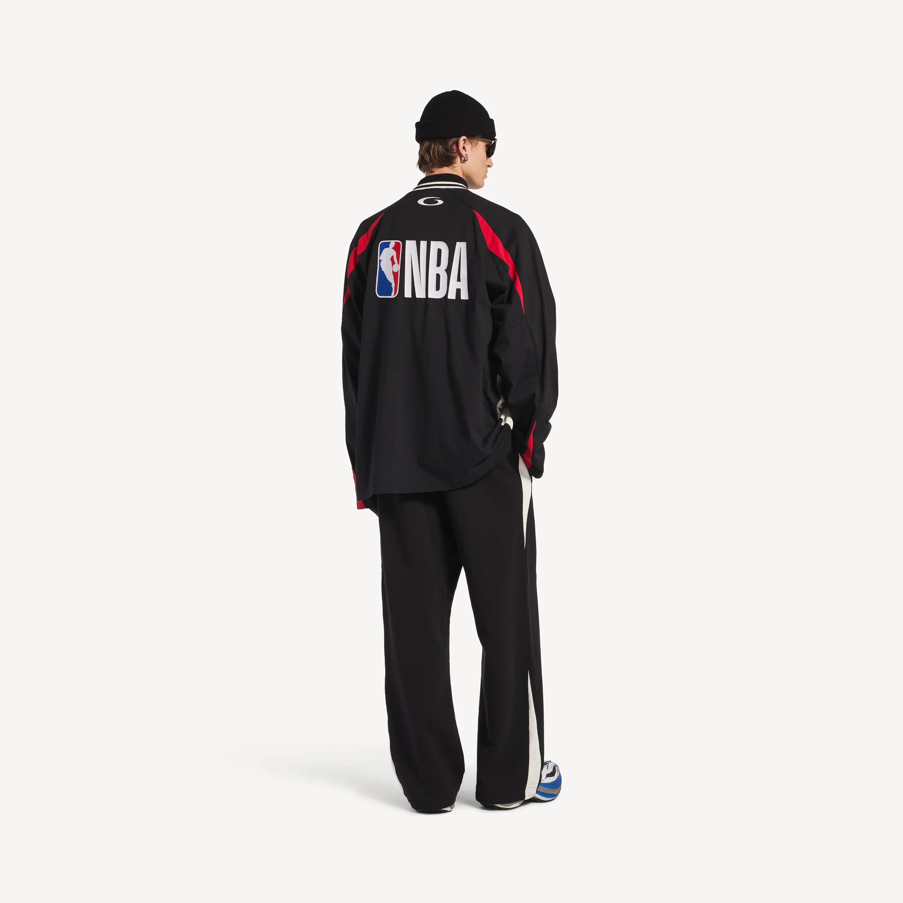 Men's Balenciaga | Nba Collaboration Oversized Long Sleeve T-shirt - Image 3