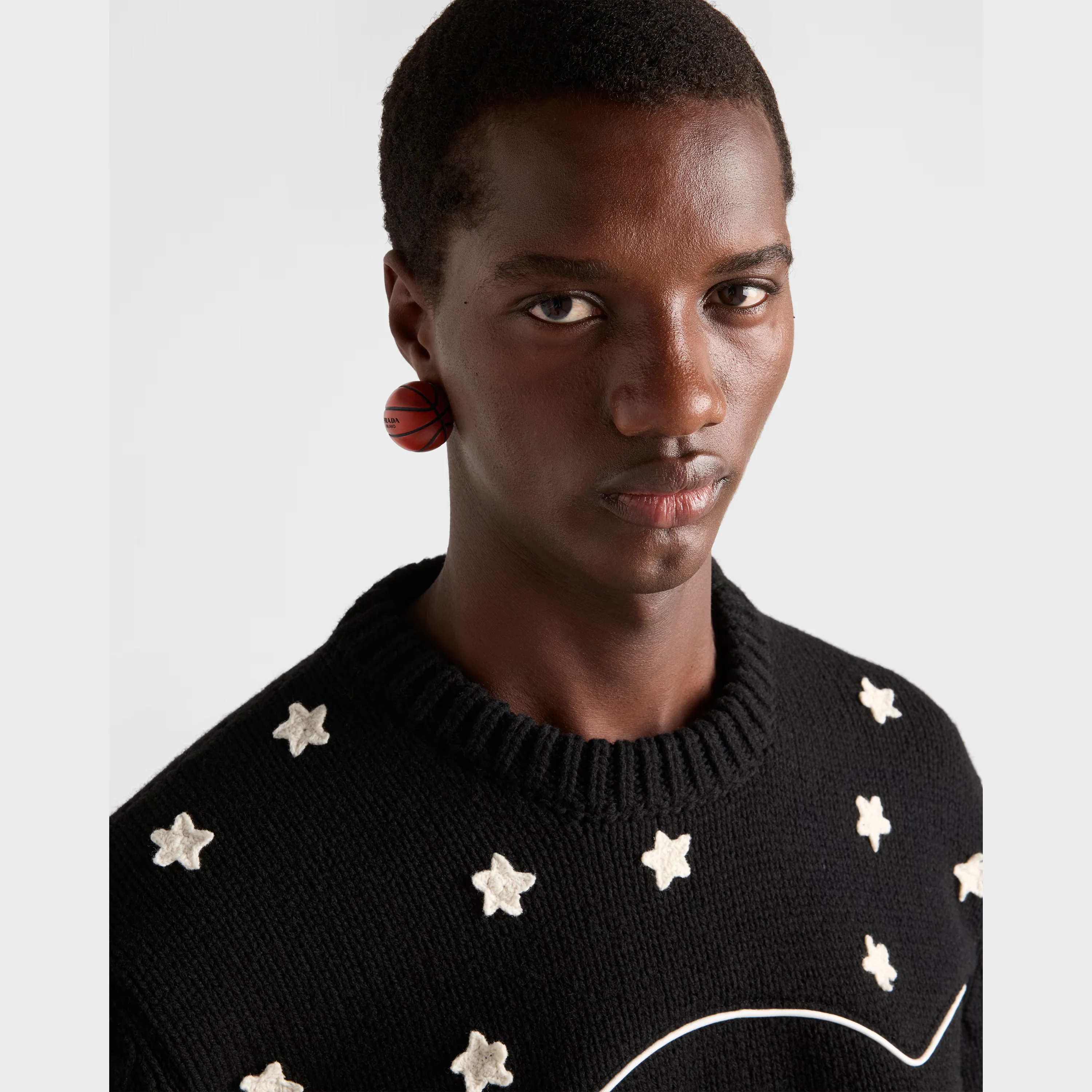 Metal Basketball Earring - Image 2