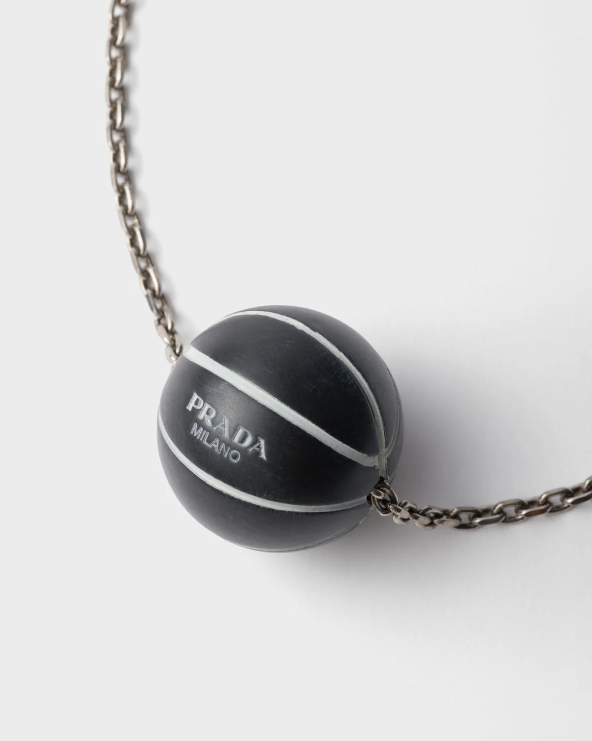 Metal Basketball Necklace - Image 3