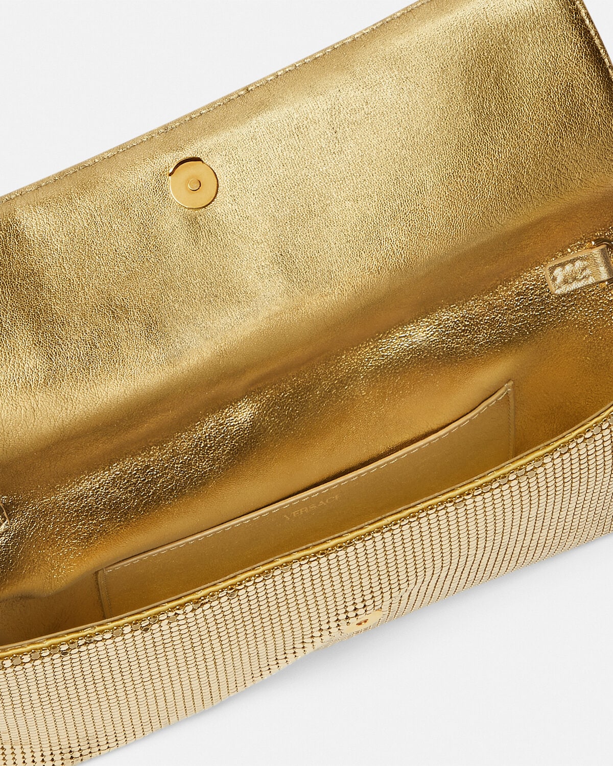 Metal Mesh La Medusa Clutch - Image 7