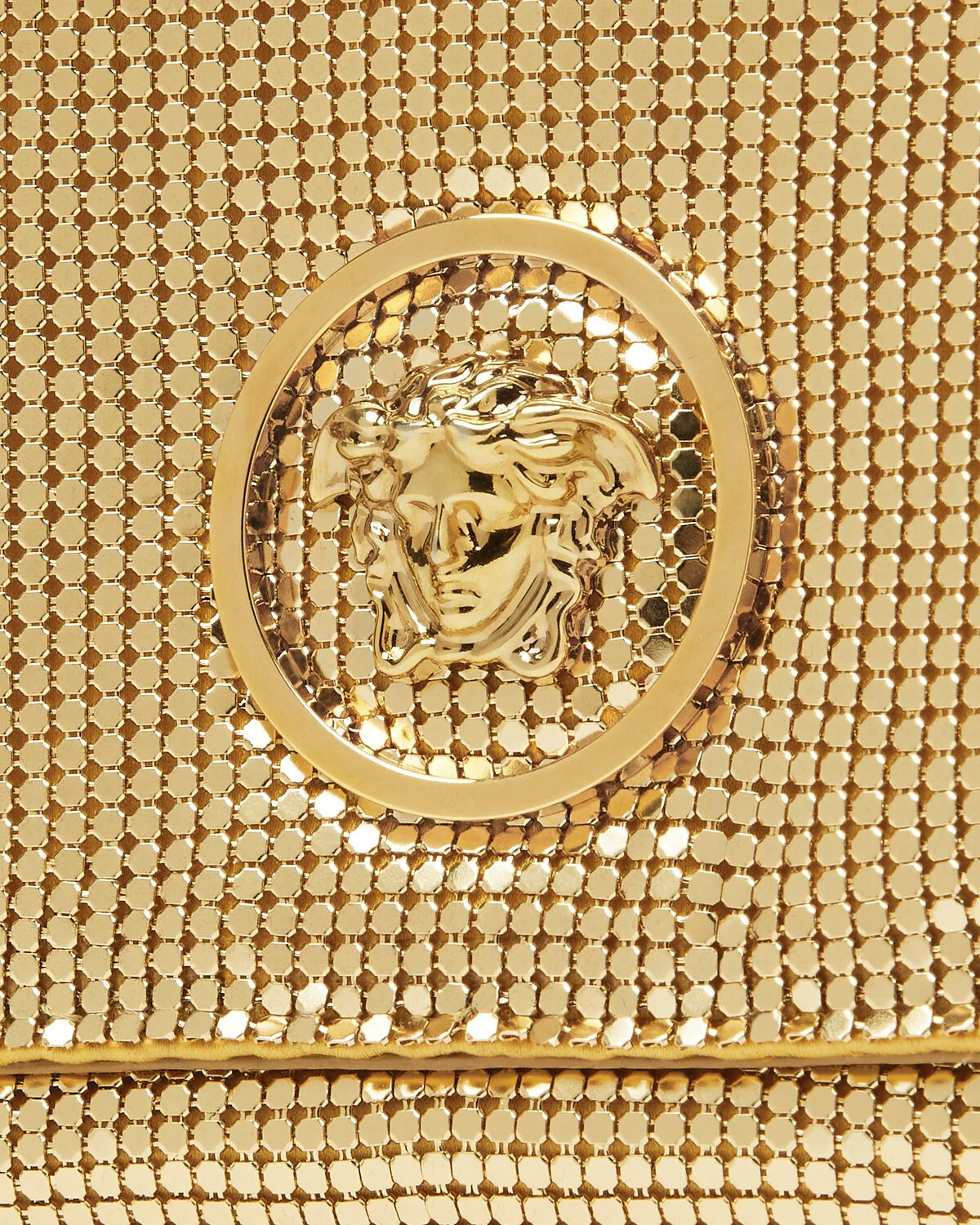Metal Mesh La Medusa Clutch - Image 8