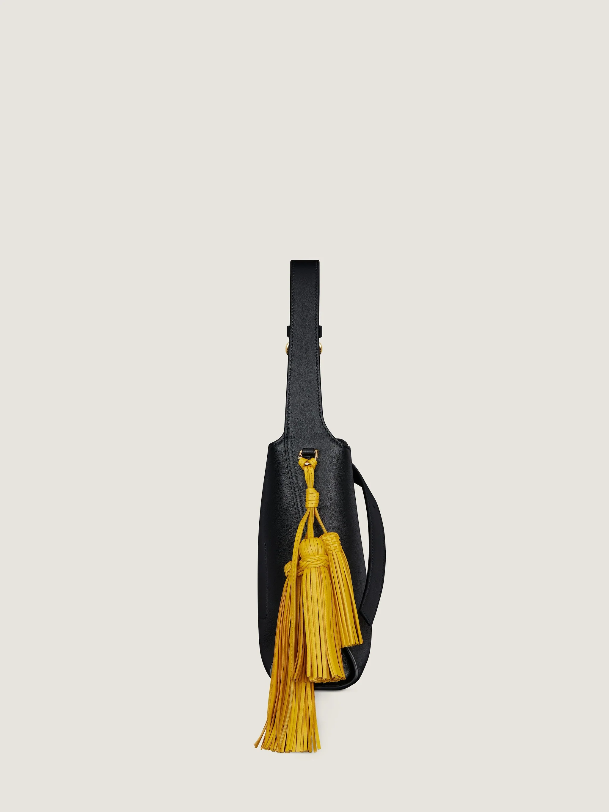 Mini Belted Hobo Bag In Leather - Image 3