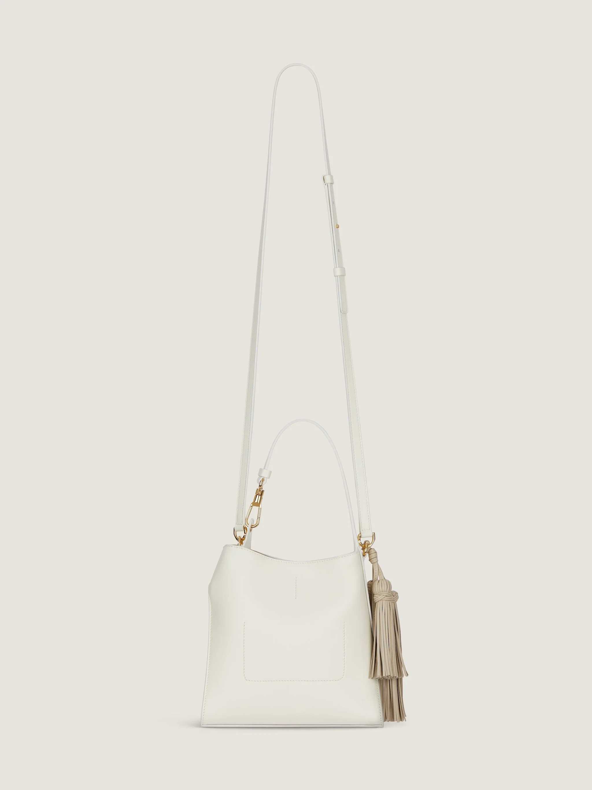 Mini Belted Hobo Bag In Leather - Image 6
