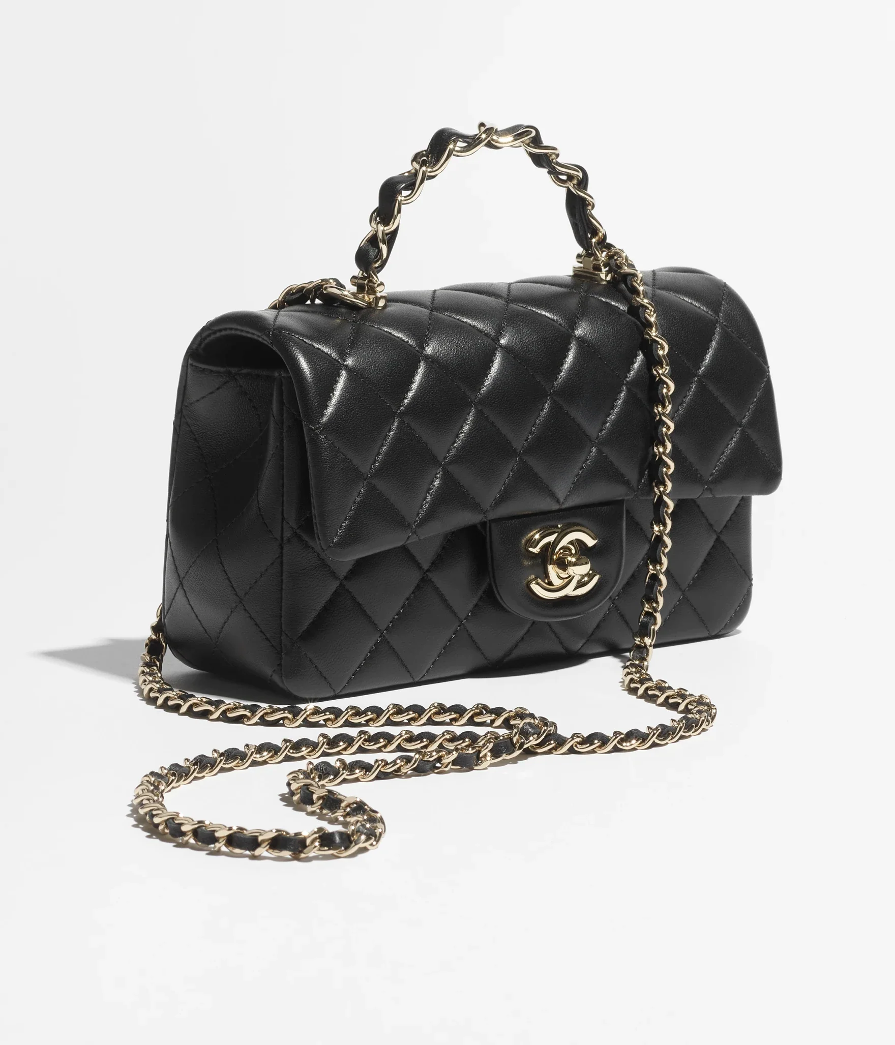 Mini Classic Handbag With Top Handle