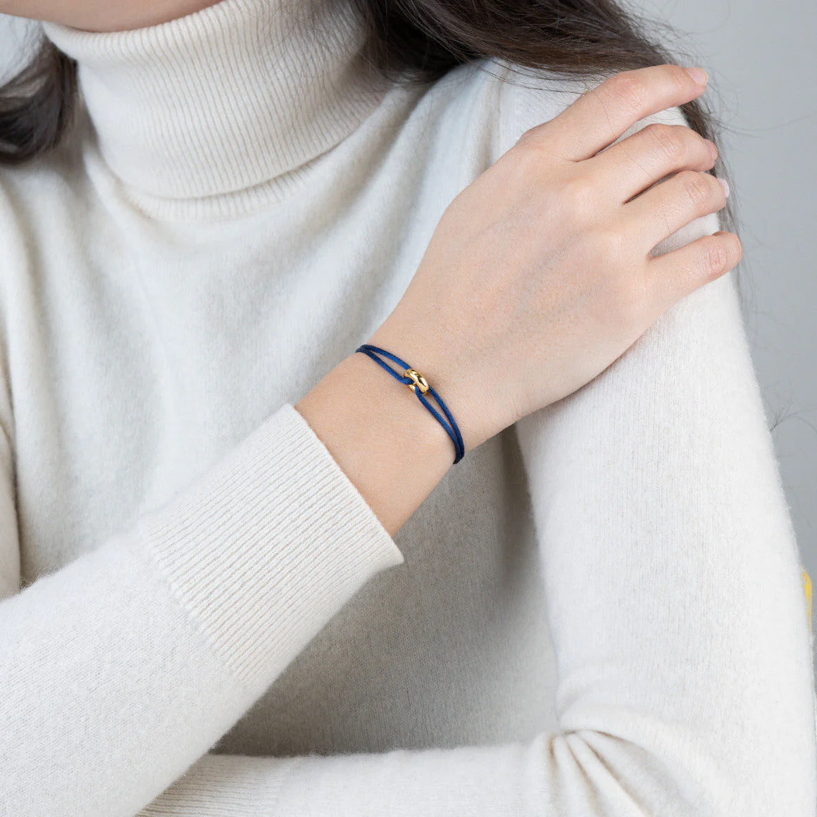 Mini Golden Soho Cord Bracelet - Image 40