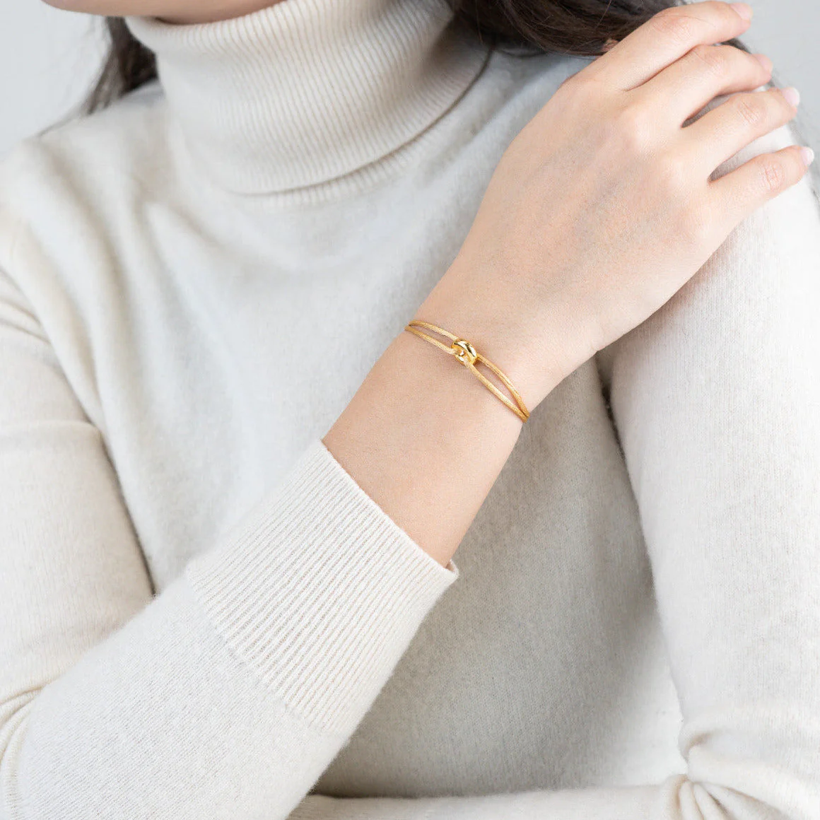 Mini Golden Soho Cord Bracelet - Image 51