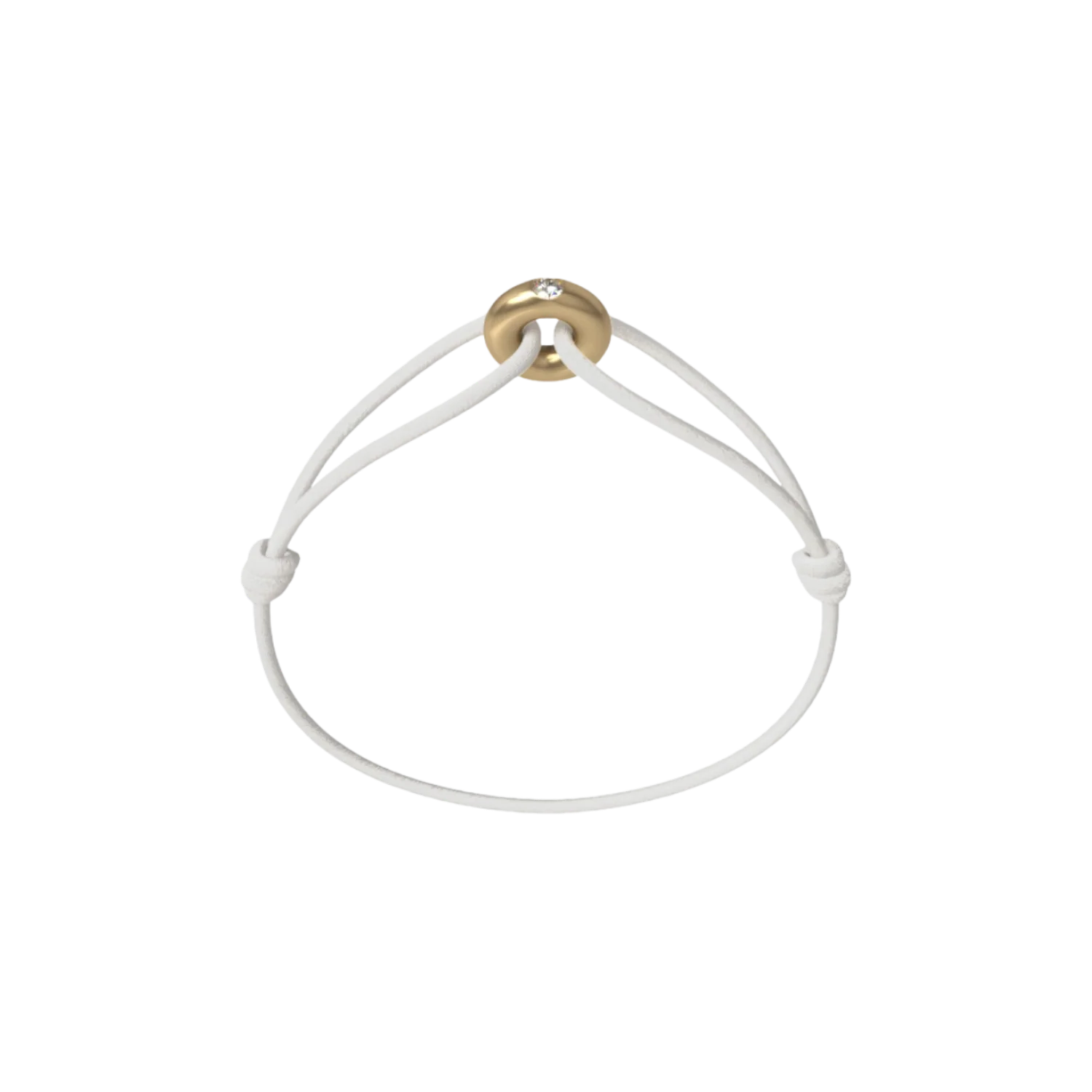 Mini Golden Soho Diamond Cord Bracelet