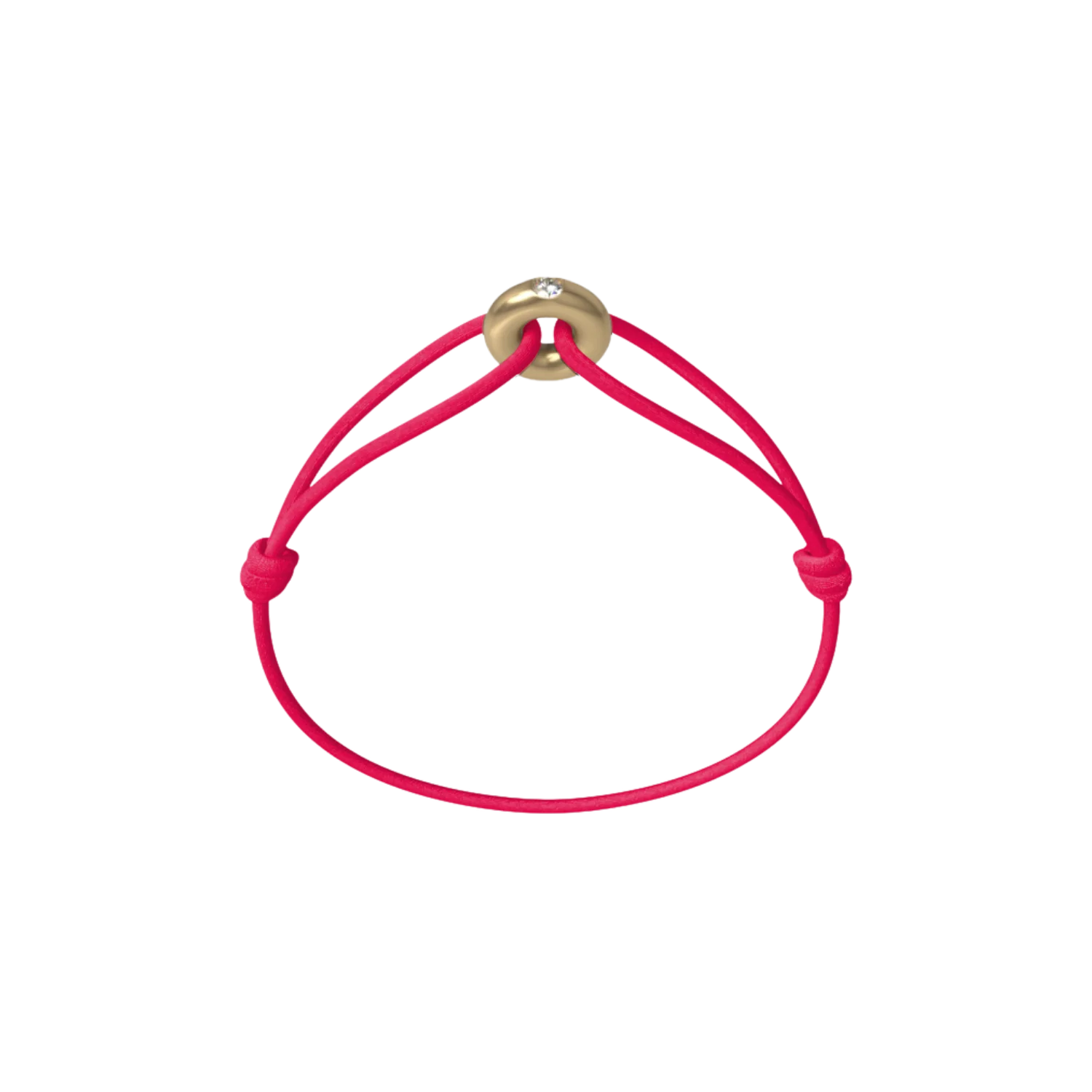Mini Golden Soho Diamond Cord Bracelet - Image 21