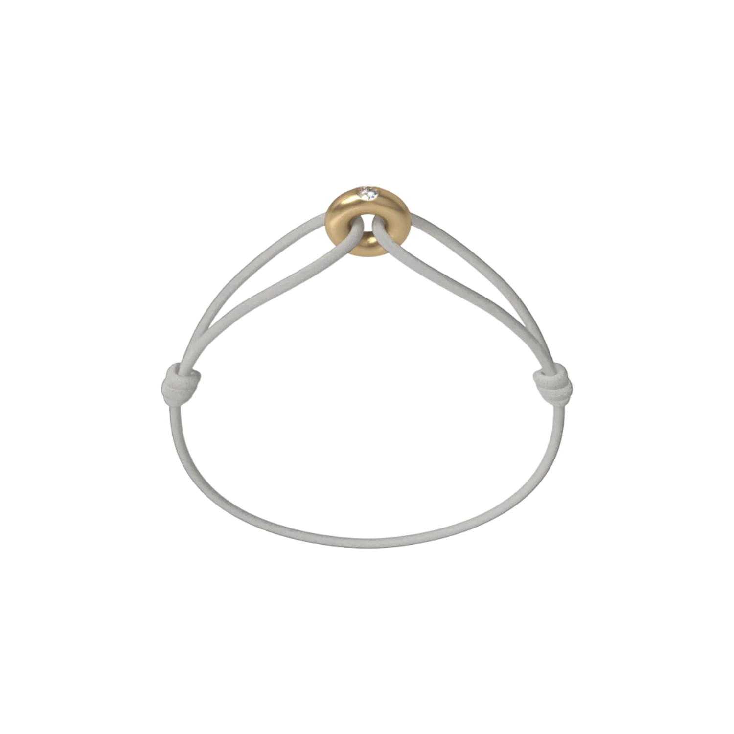 Mini Golden Soho Diamond Cord Bracelet - Image 26