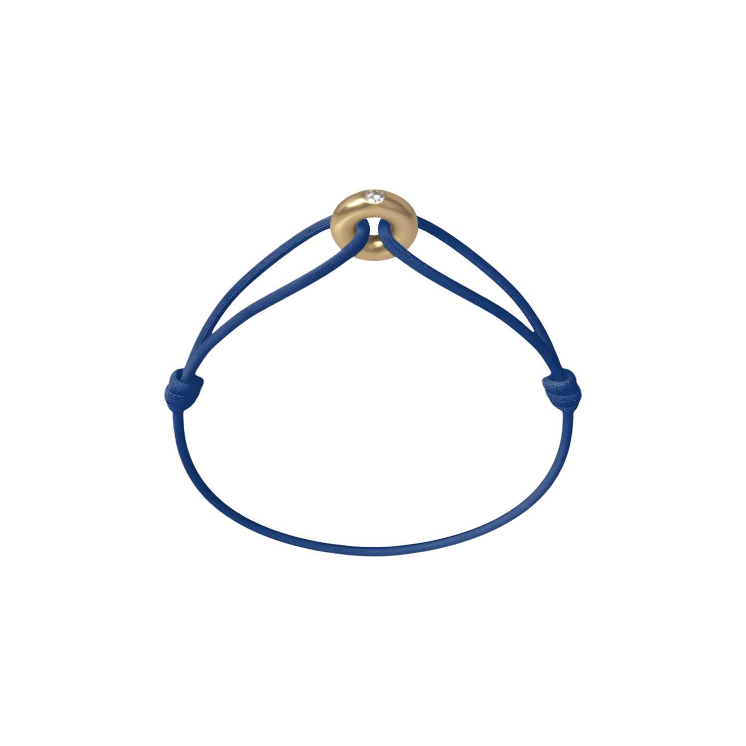 Mini Golden Soho Diamond Cord Bracelet - Image 7