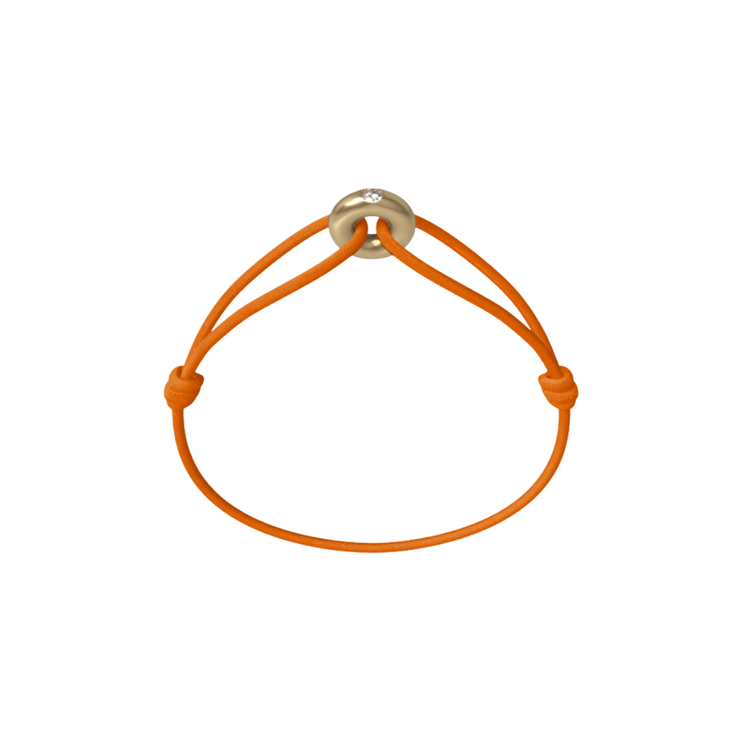 Mini Golden Soho Diamond Cord Bracelet - Image 8