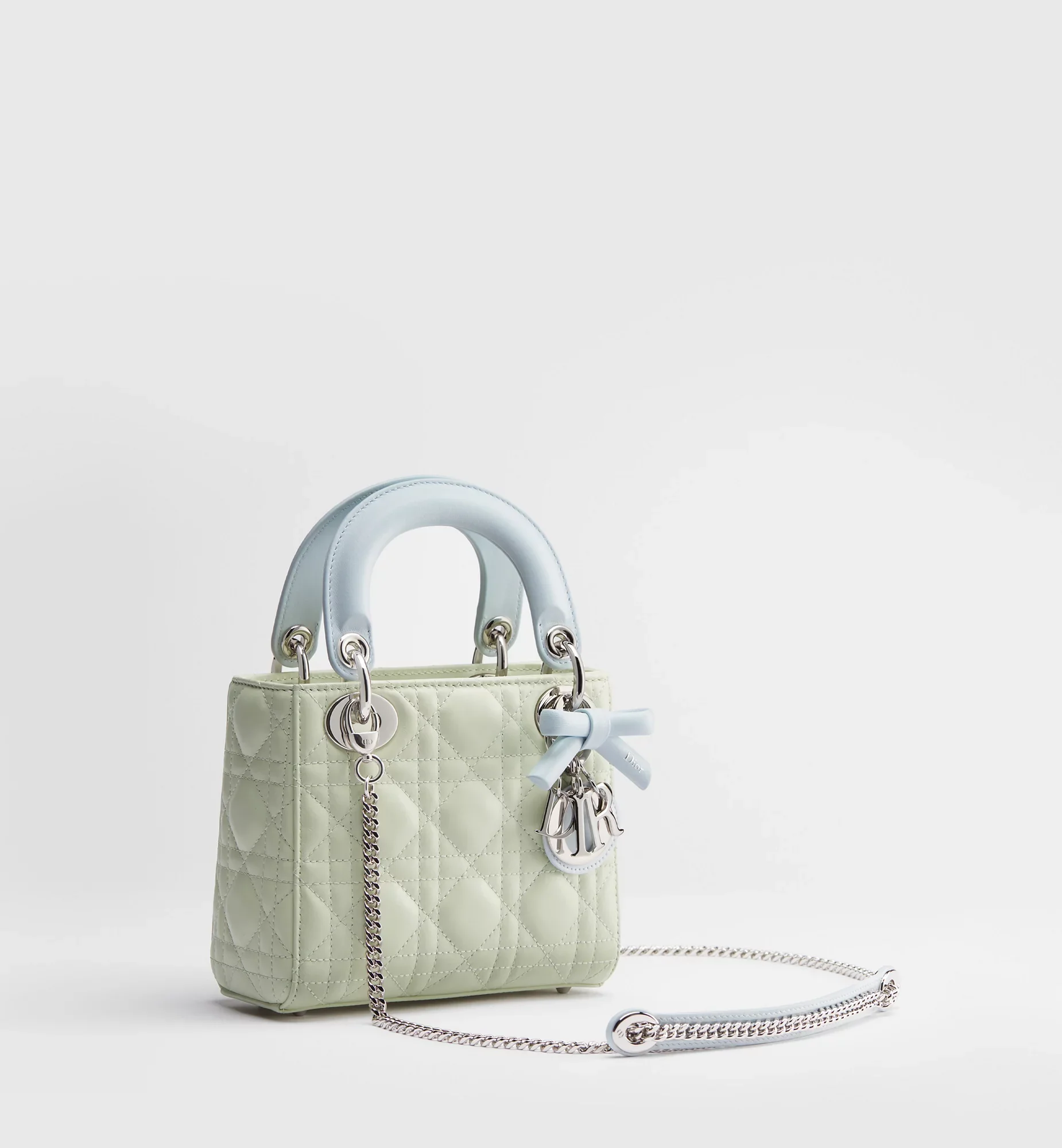 Mini Lady Dior Bag With Chain - Image 7