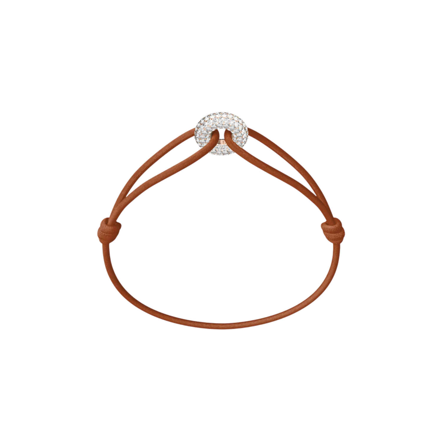 Mini Rose Soho Pavé Cord Bracelet - Image 13