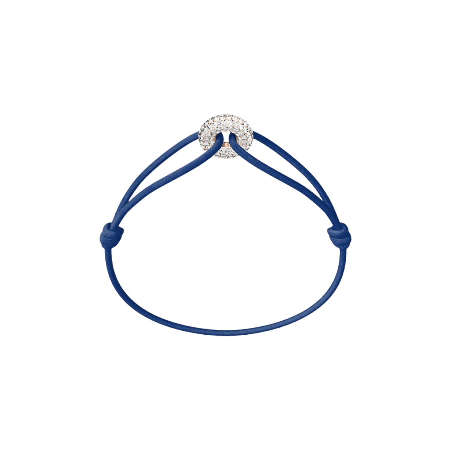 Mini Rose Soho Pavé Cord Bracelet - Image 14