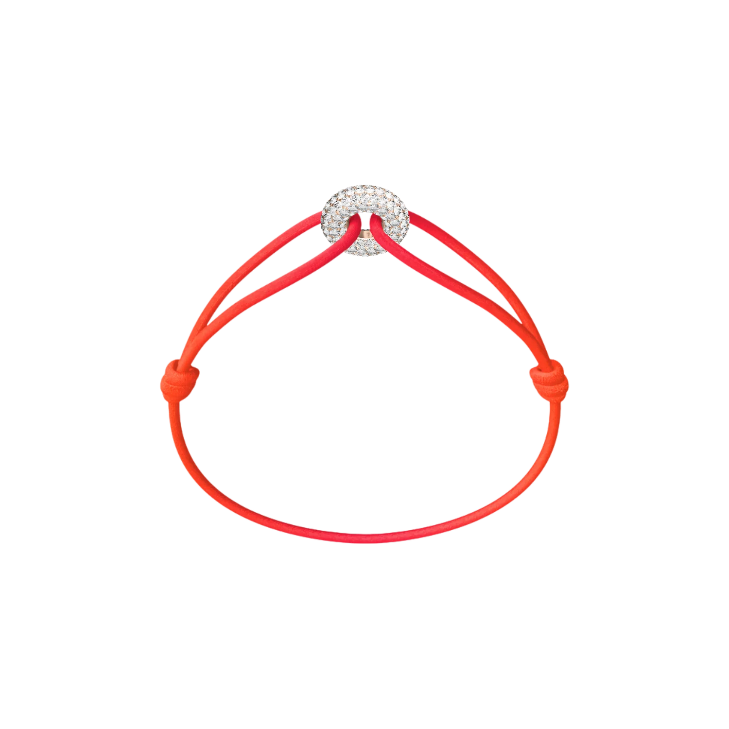 Mini Rose Soho Pavé Cord Bracelet - Image 17
