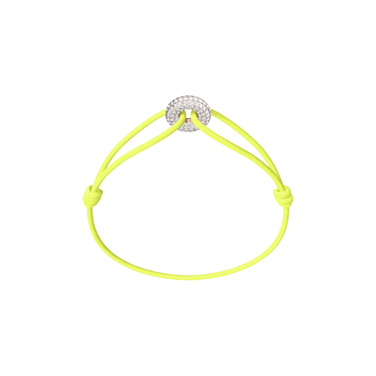 Mini Rose Soho Pavé Cord Bracelet - Image 18
