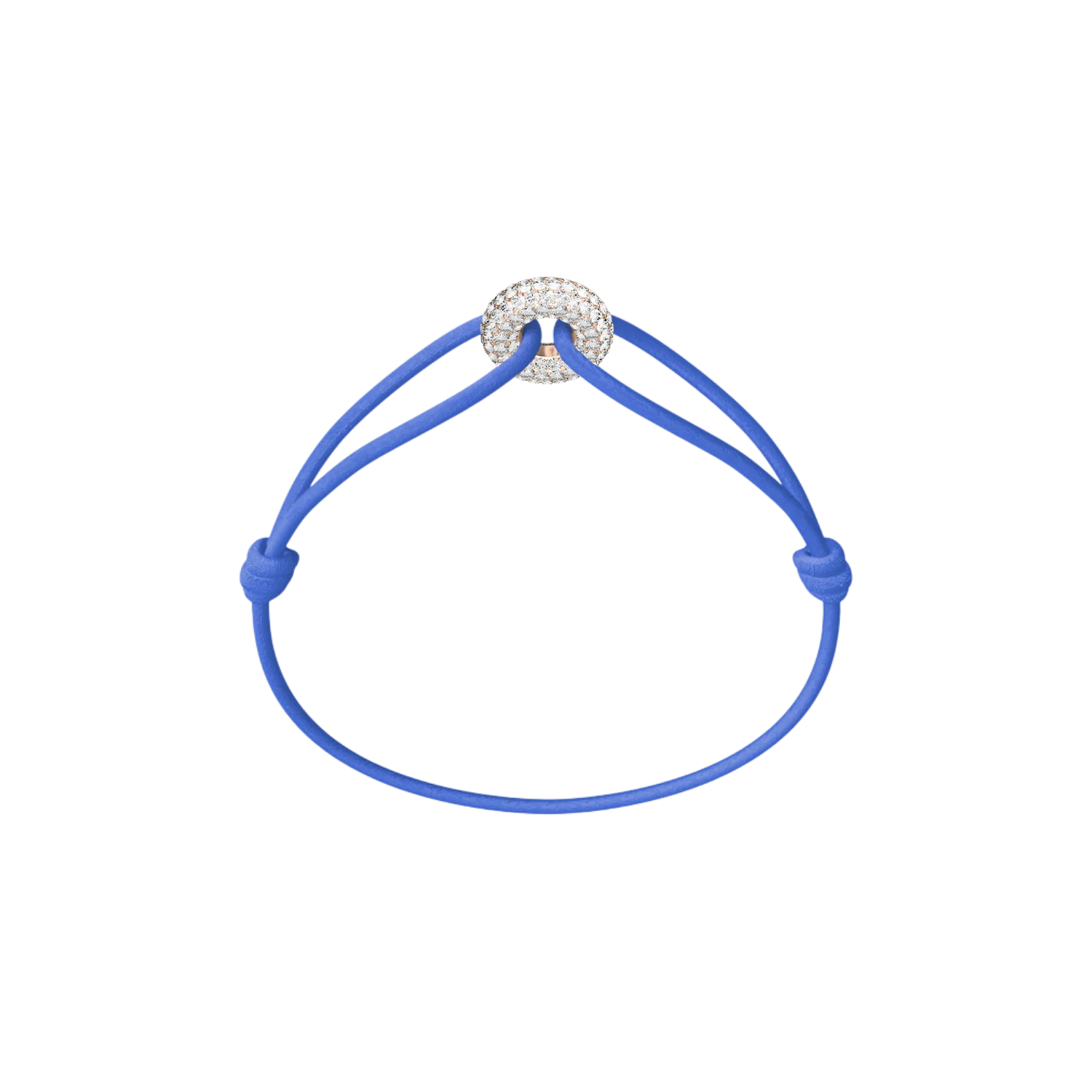 Mini Rose Soho Pavé Cord Bracelet - Image 20