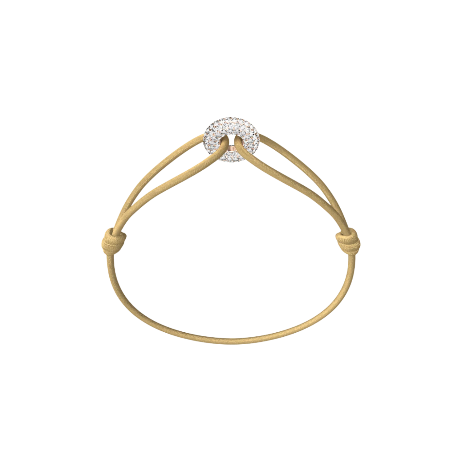 Mini Rose Soho Pavé Cord Bracelet - Image 24