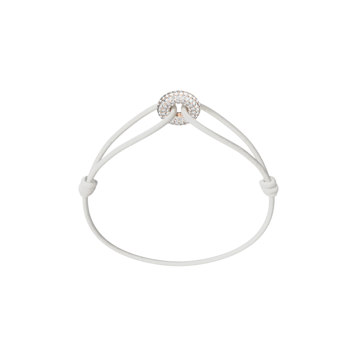 Mini Rose Soho Pavé Cord Bracelet - Image 26
