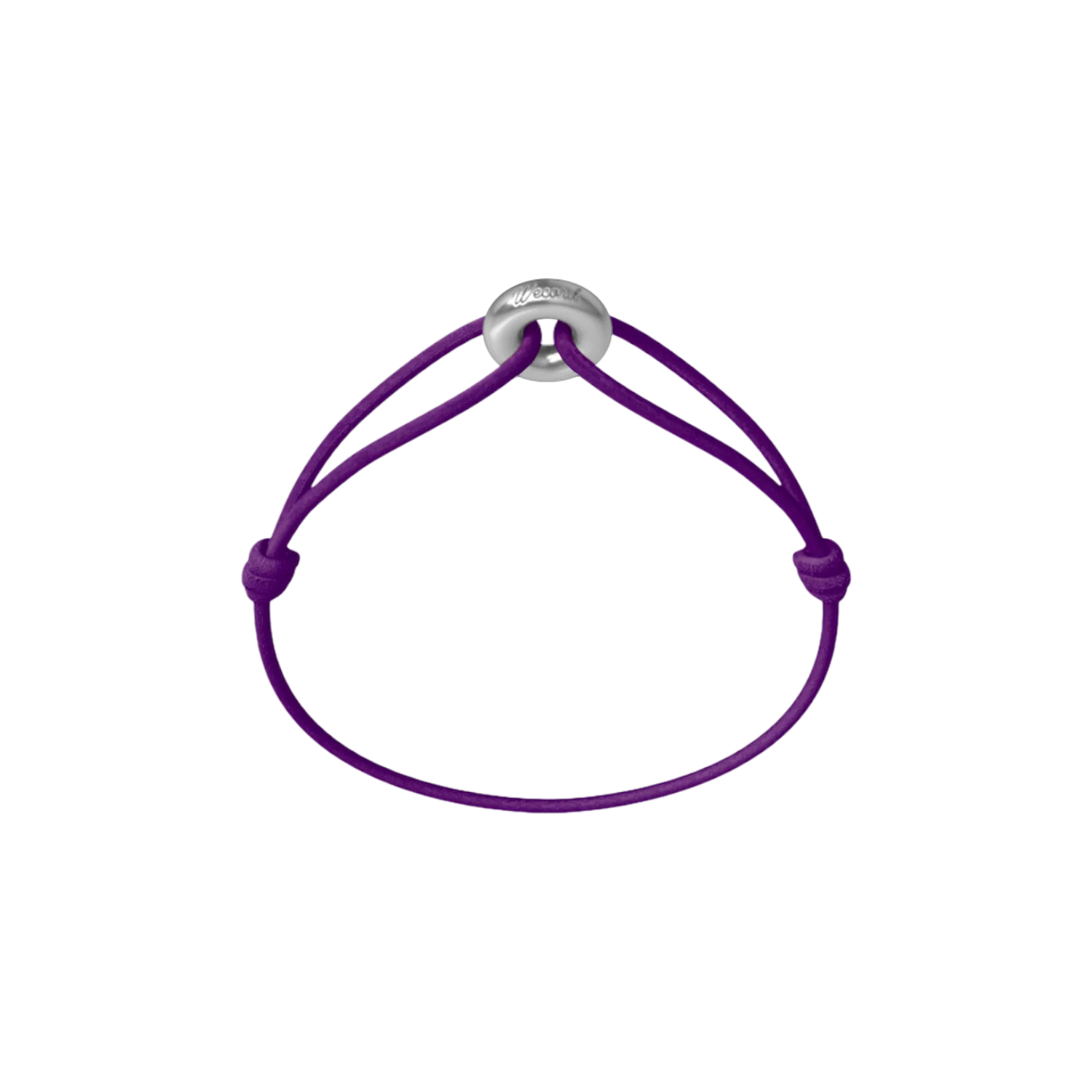 Mini Silver Soho Cord Bracelet - Image 2