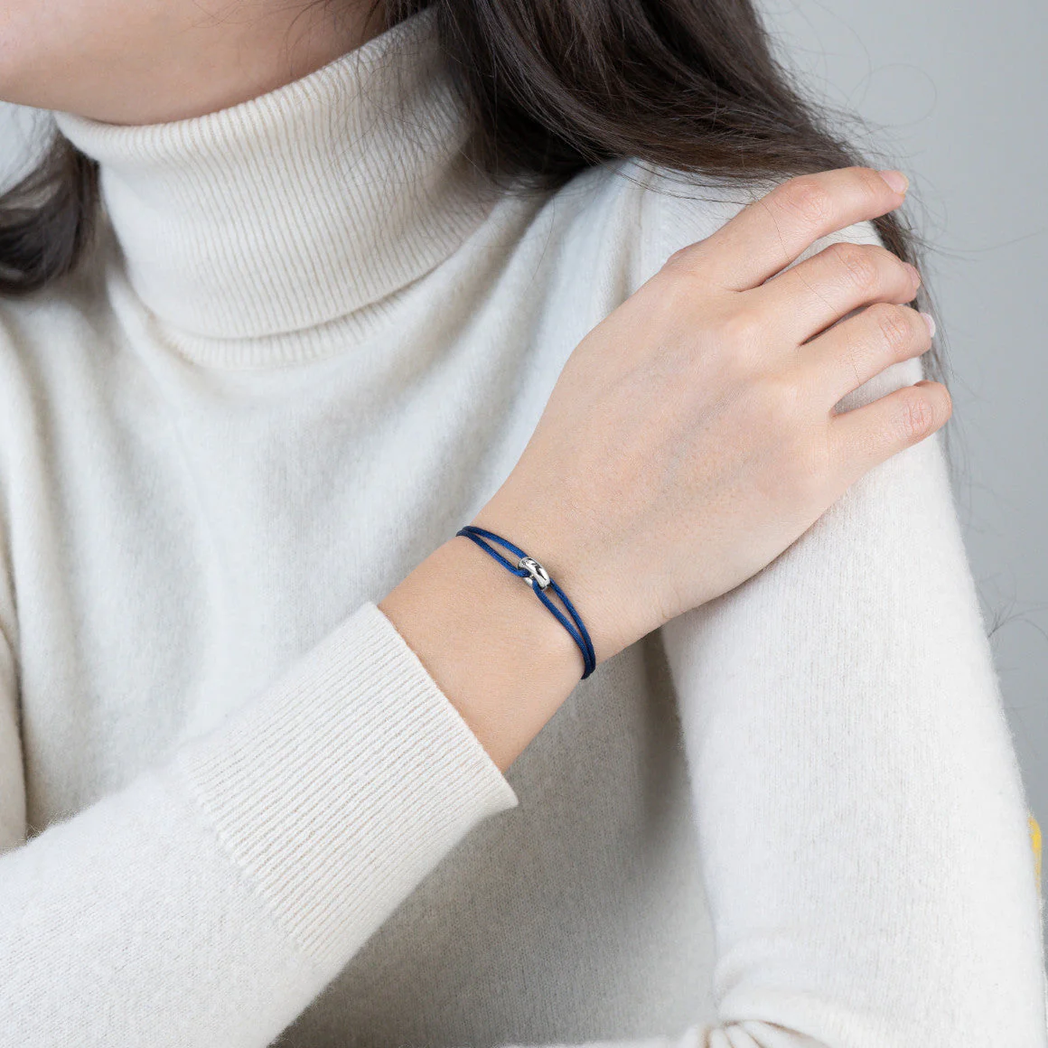 Mini Silver Soho Cord Bracelet - Image 28