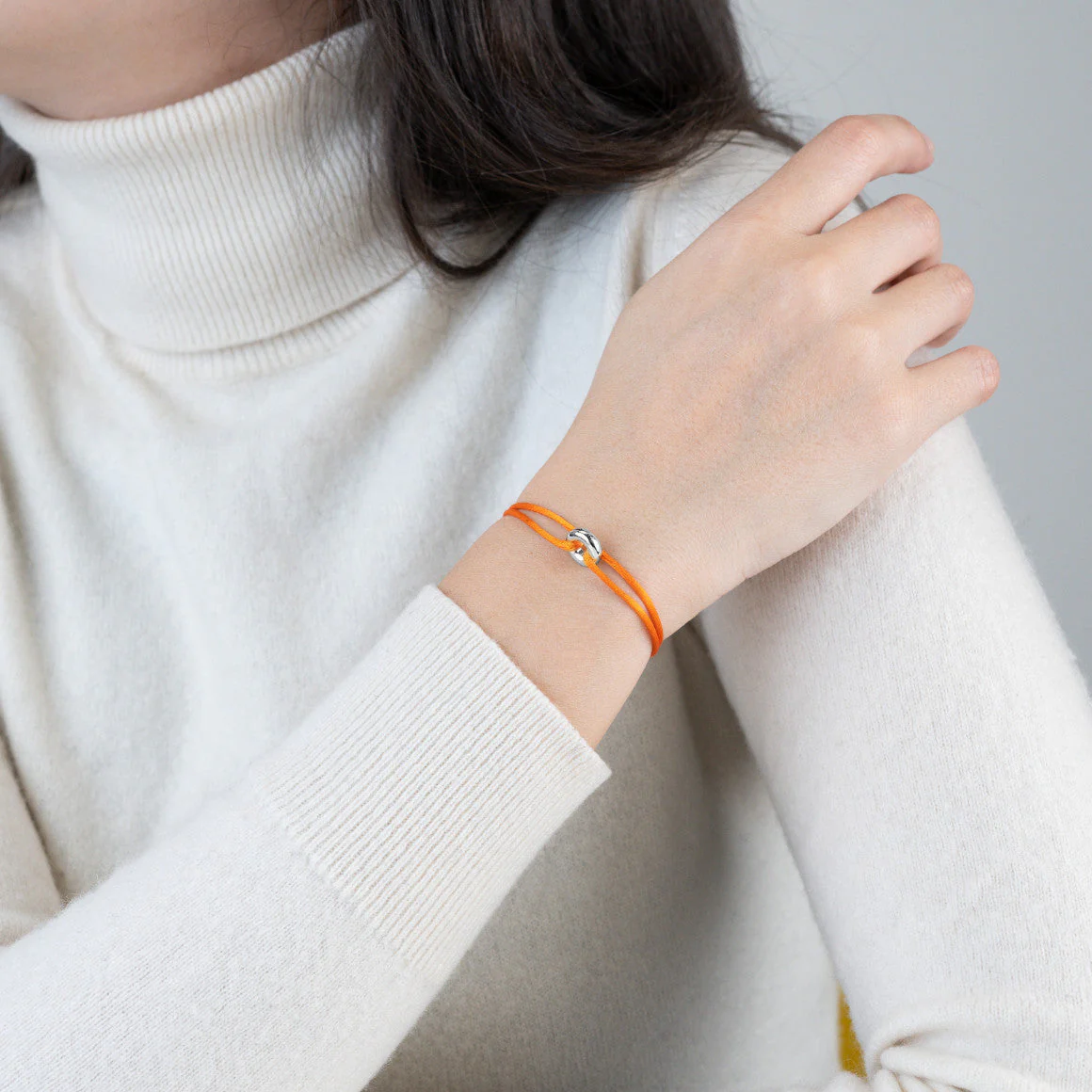 Mini Silver Soho Cord Bracelet - Image 30