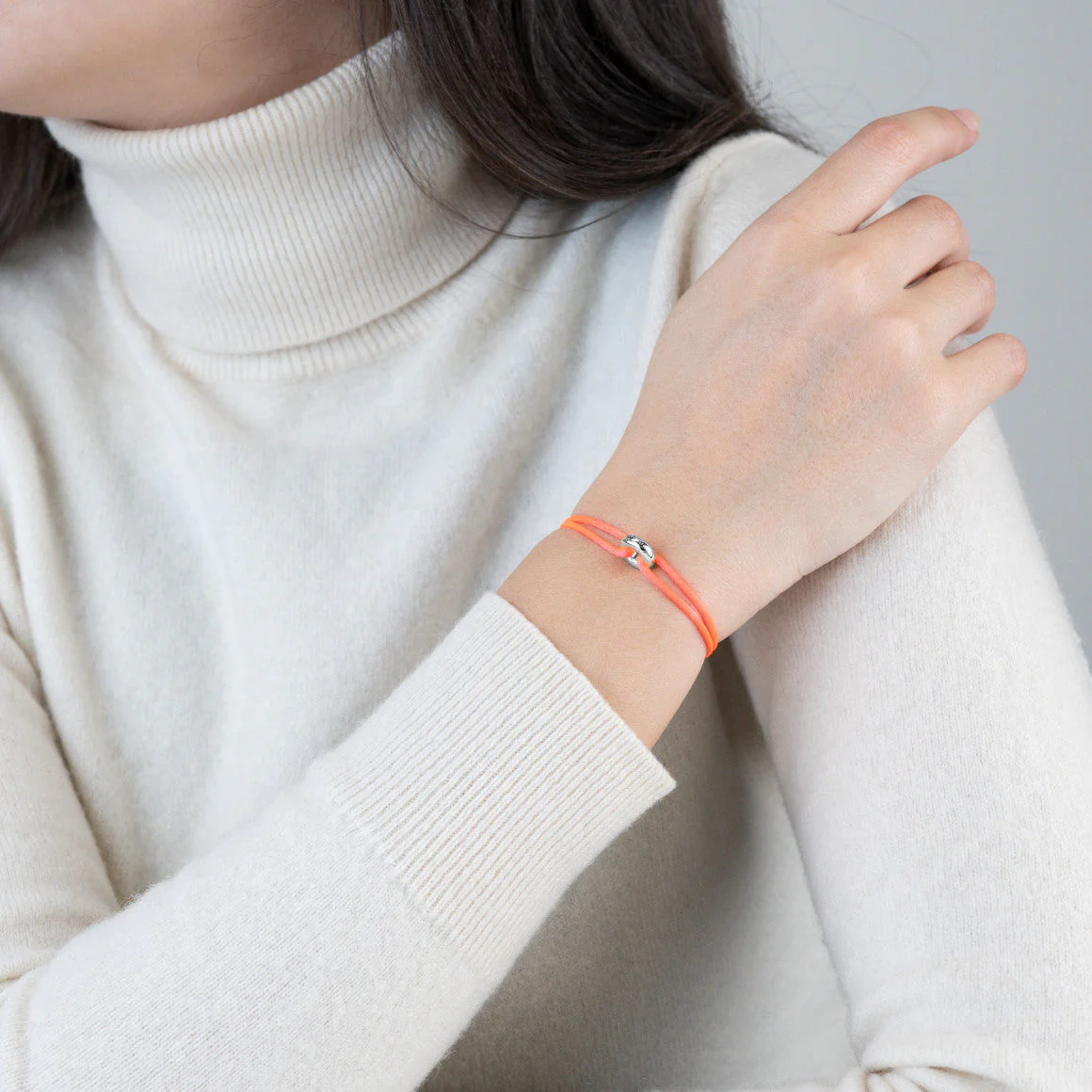 Mini Silver Soho Cord Bracelet - Image 31