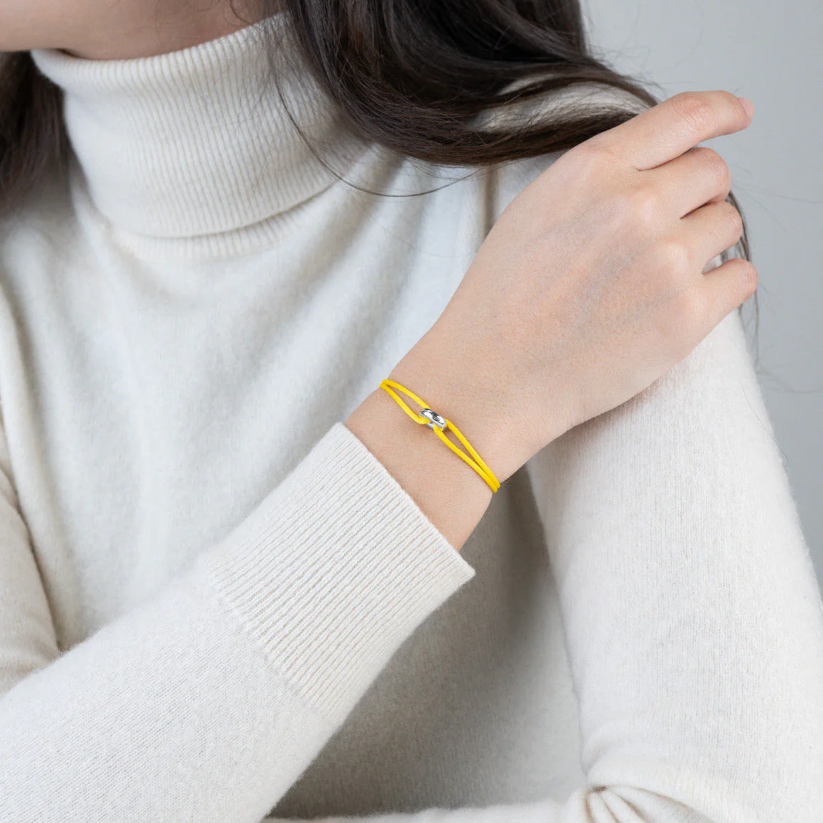 Mini Silver Soho Cord Bracelet - Image 32