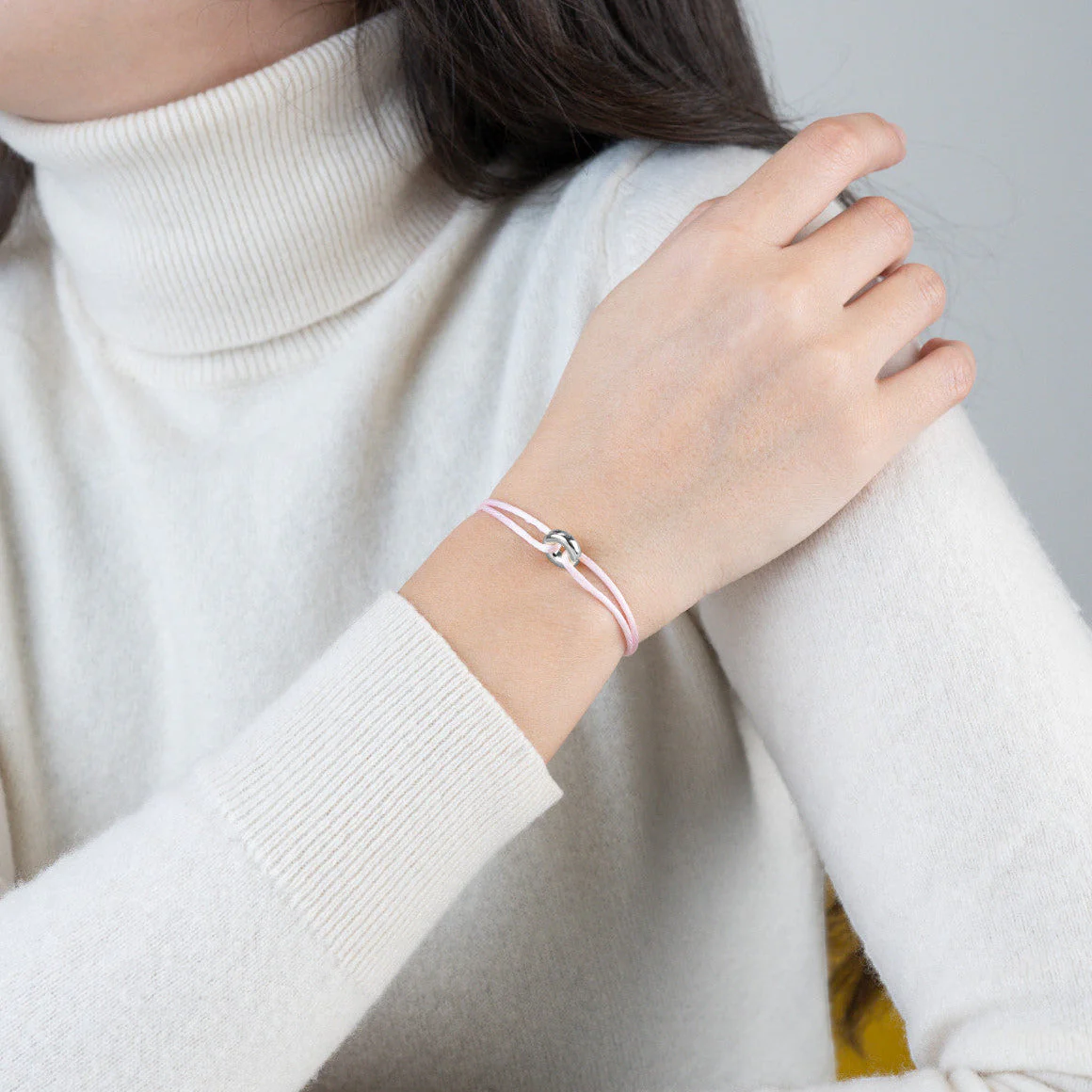 Mini Silver Soho Cord Bracelet - Image 37