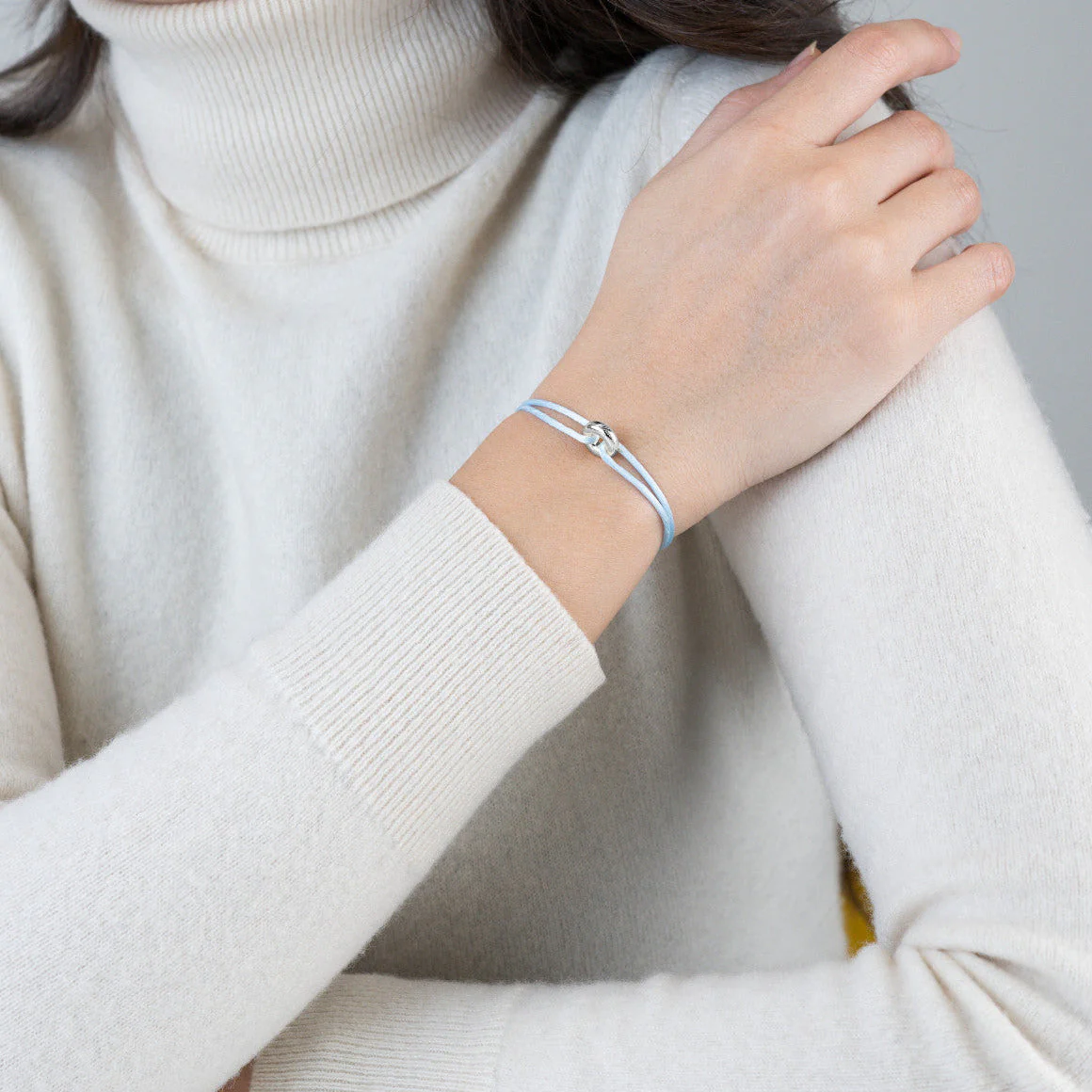 Mini Silver Soho Cord Bracelet - Image 38