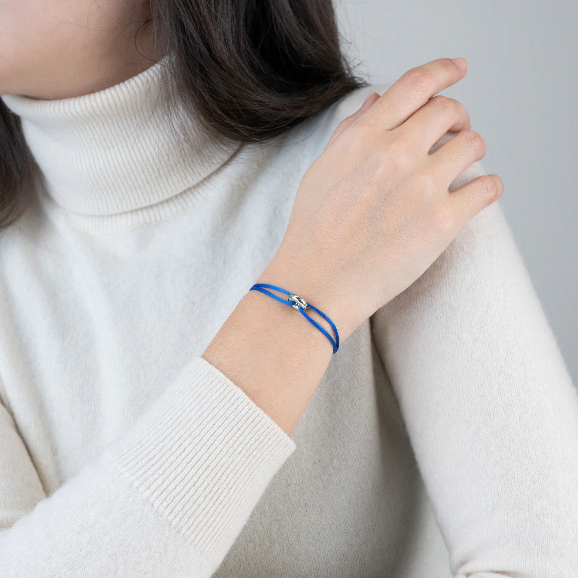 Mini Silver Soho Cord Bracelet - Image 39