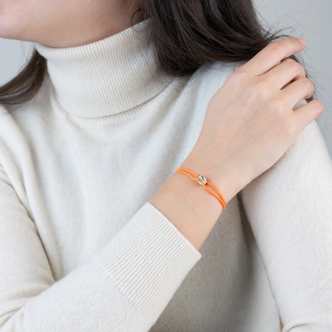 Mini Silver Soho Cord Bracelet - Image 40