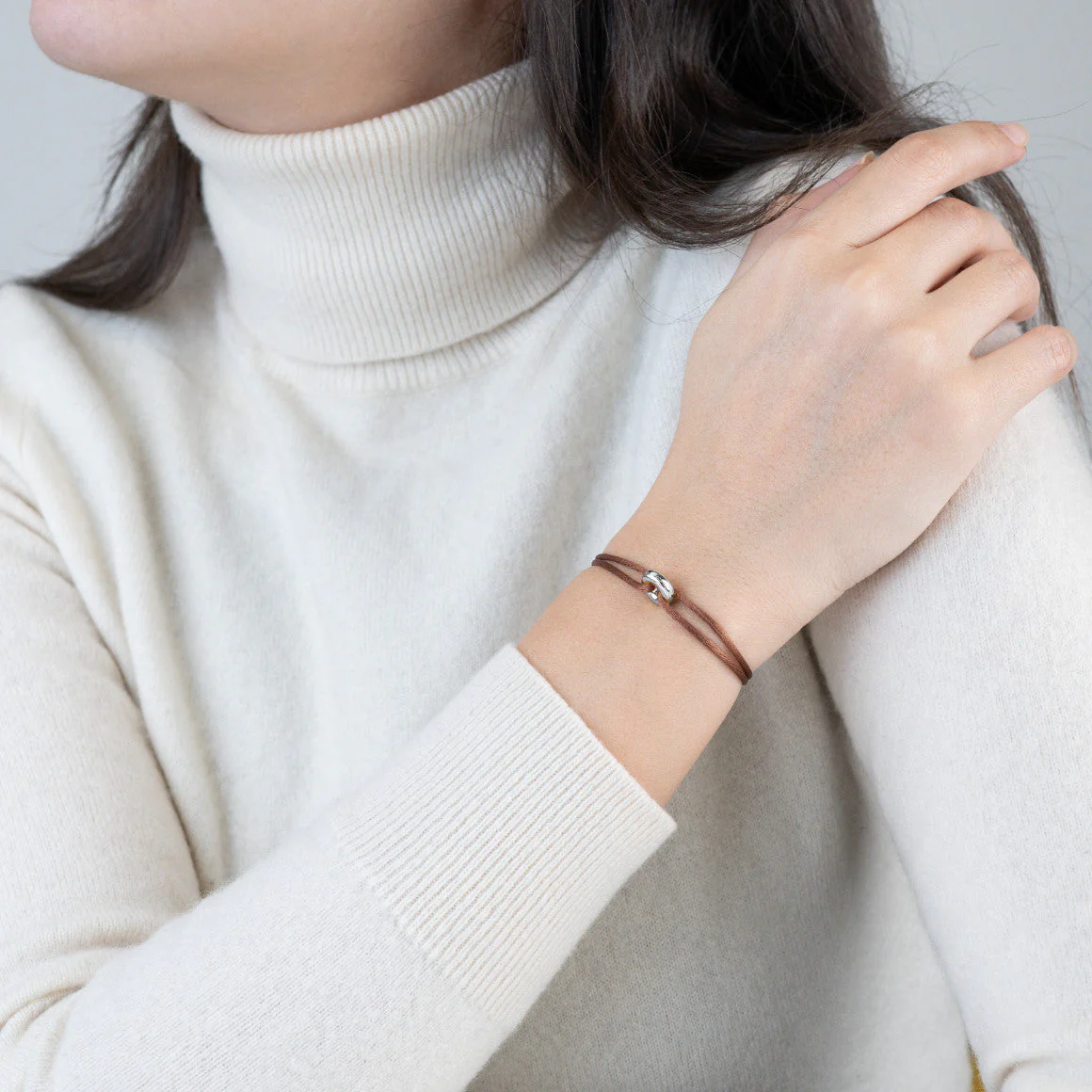 Mini Silver Soho Cord Bracelet - Image 41