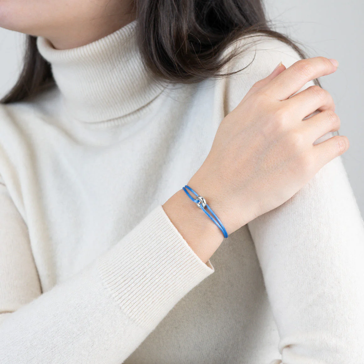 Mini Silver Soho Cord Bracelet - Image 47