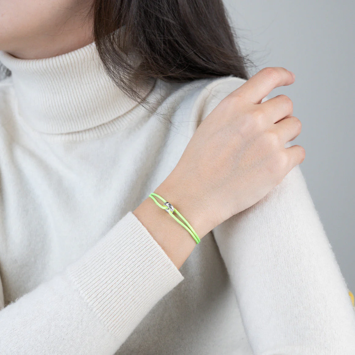 Mini Silver Soho Cord Bracelet - Image 49
